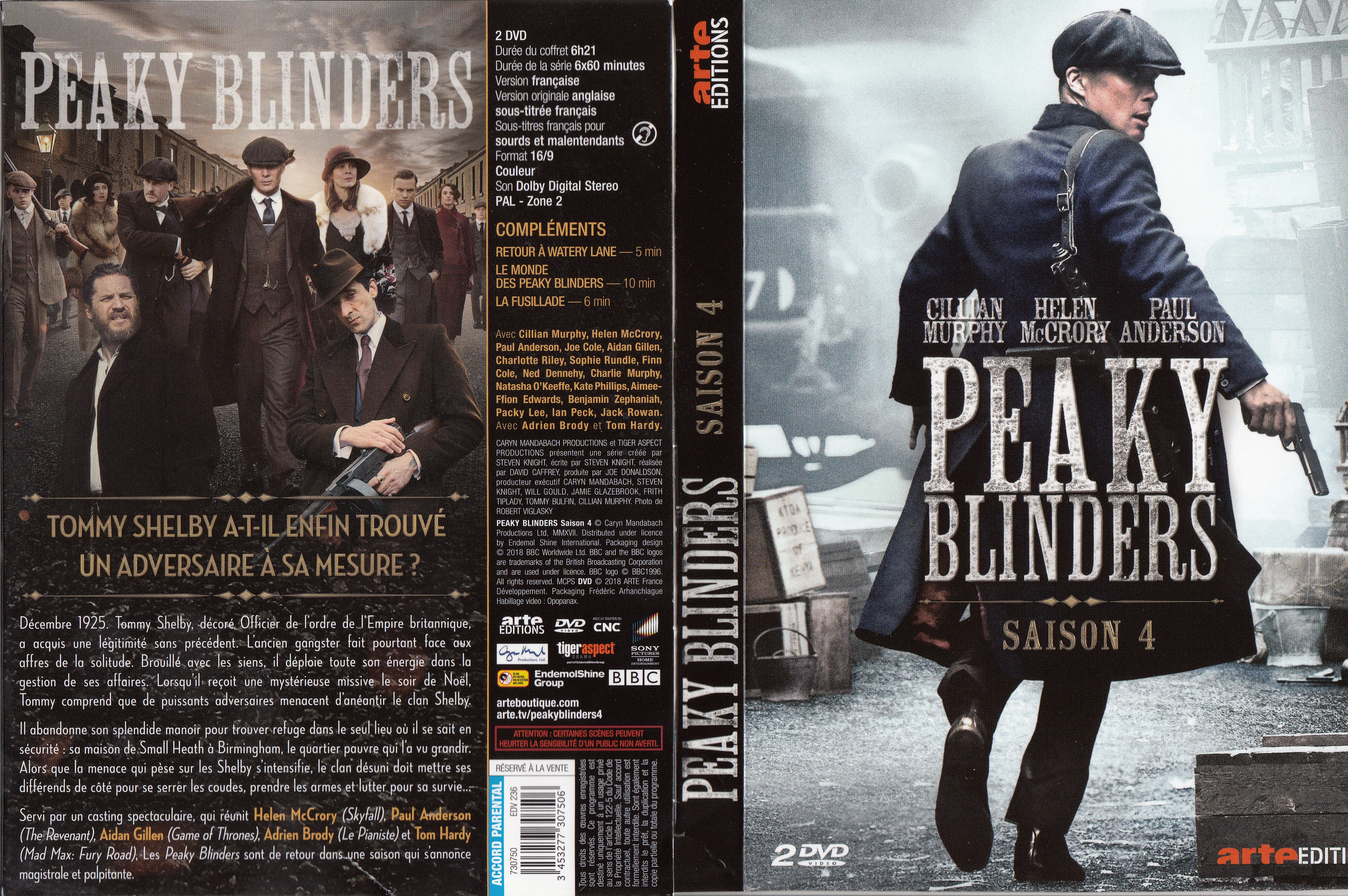 Jaquette DVD Peaky blinders Saison 4