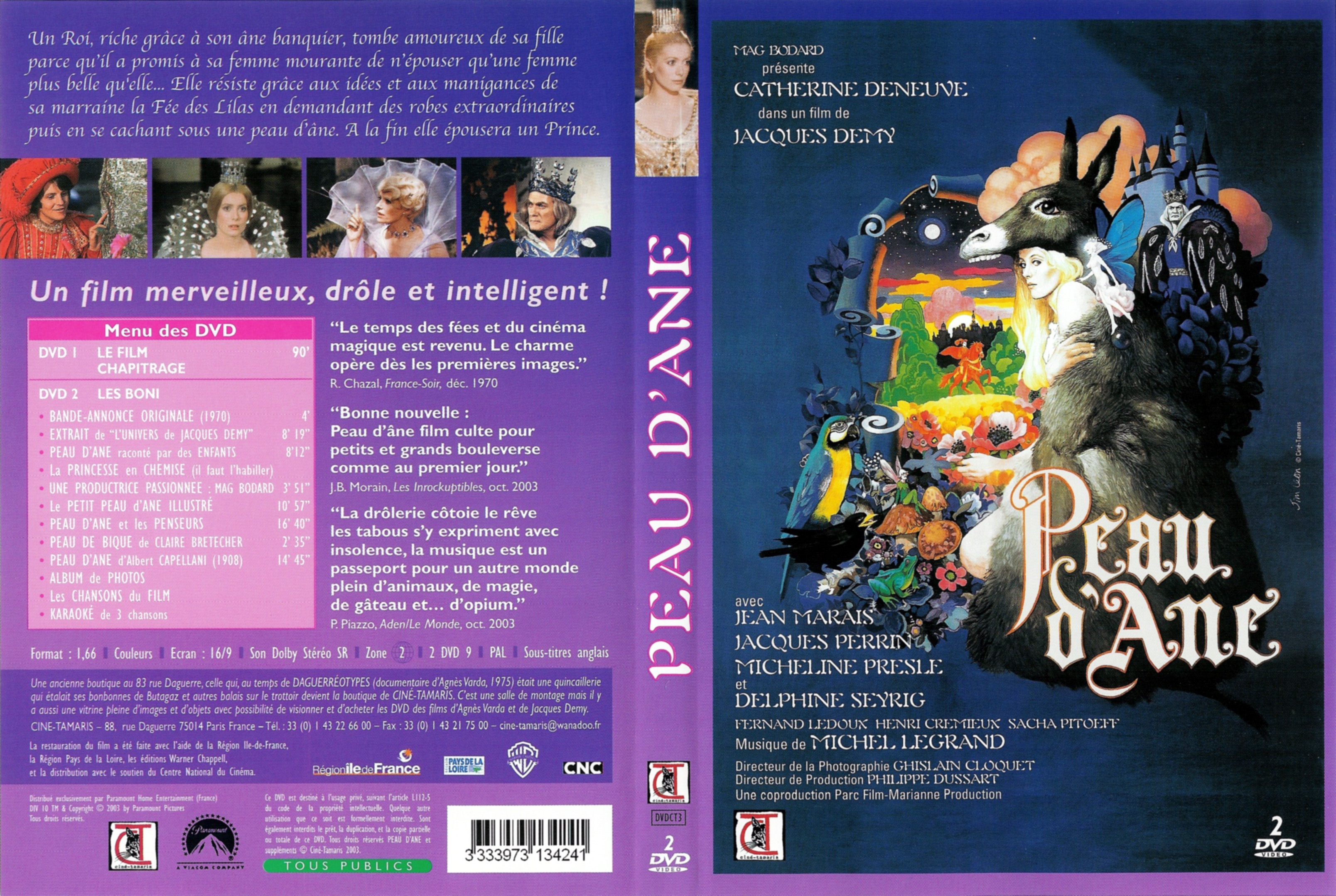 Jaquette DVD Peau d