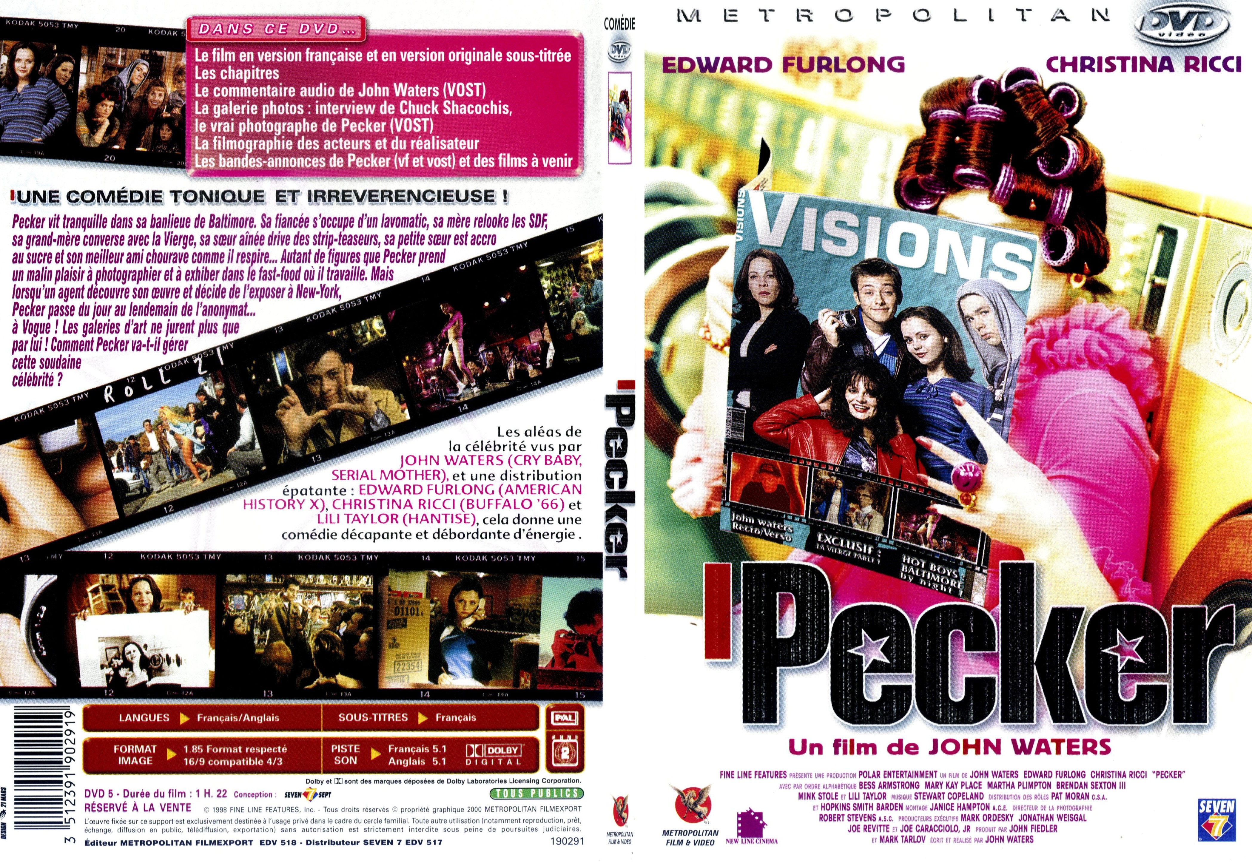 Jaquette DVD Pecker - SLIM