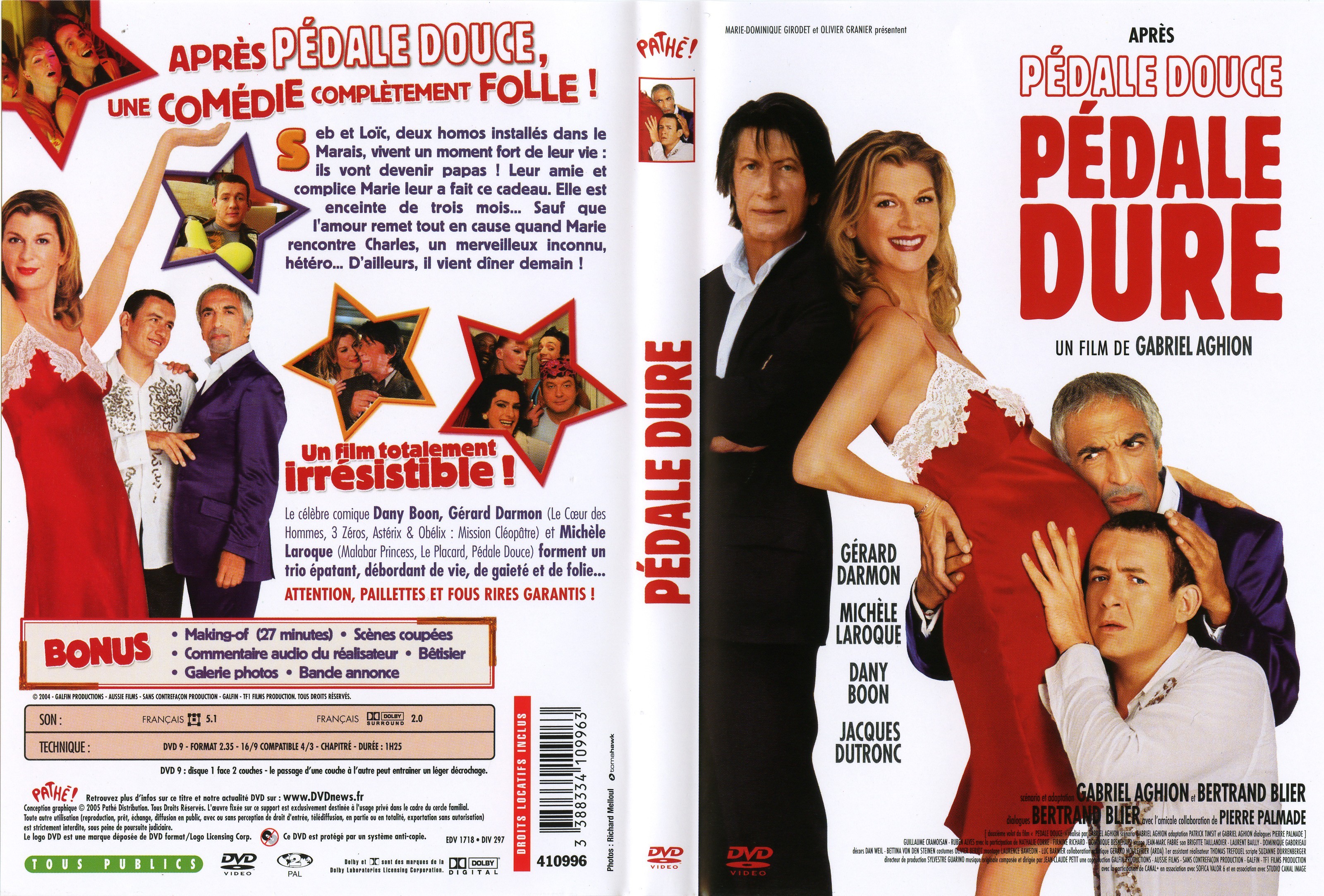 Jaquette DVD Pdale dure
