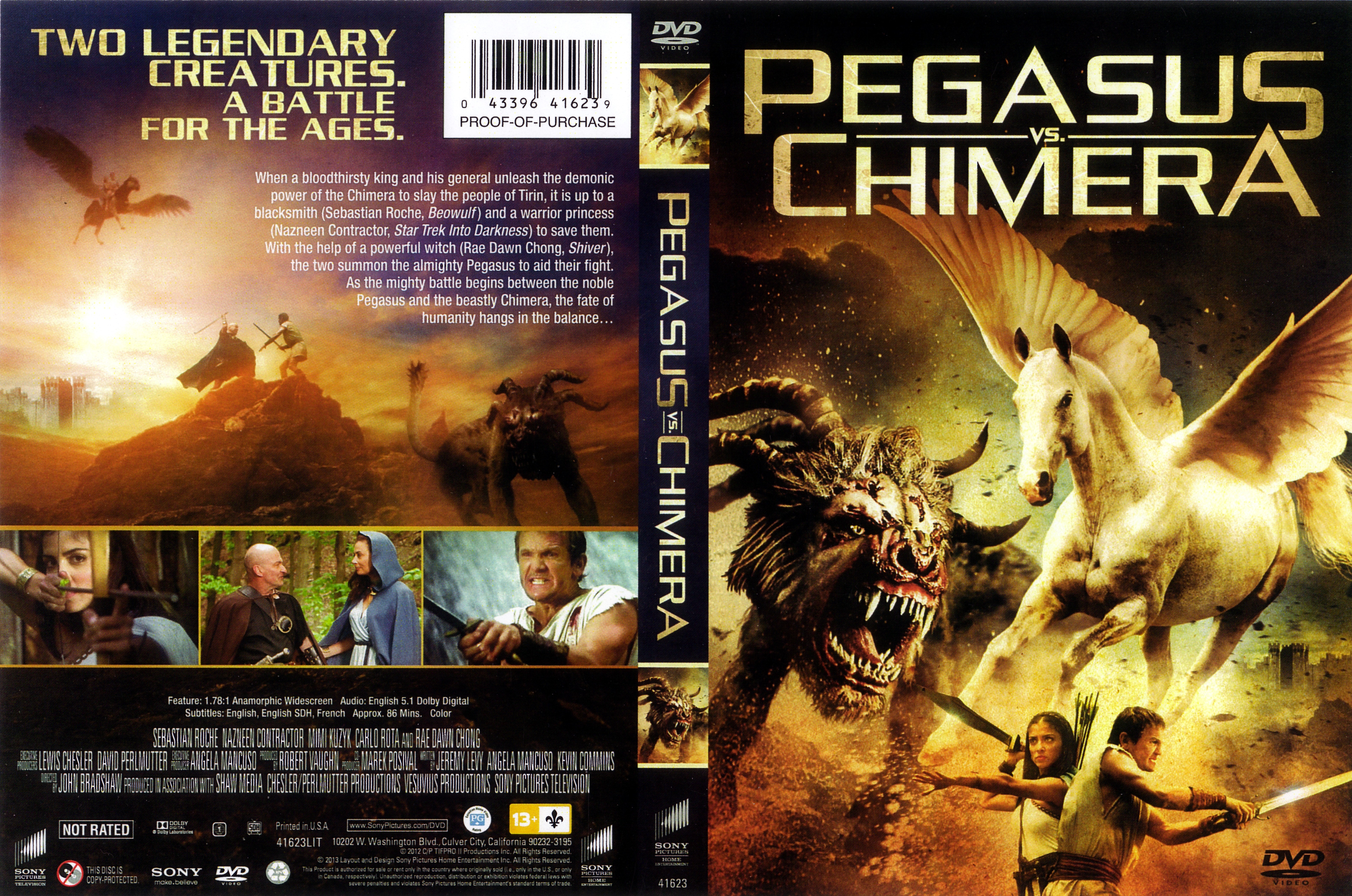 Jaquette DVD Pegasus vs Chimera Zone 1