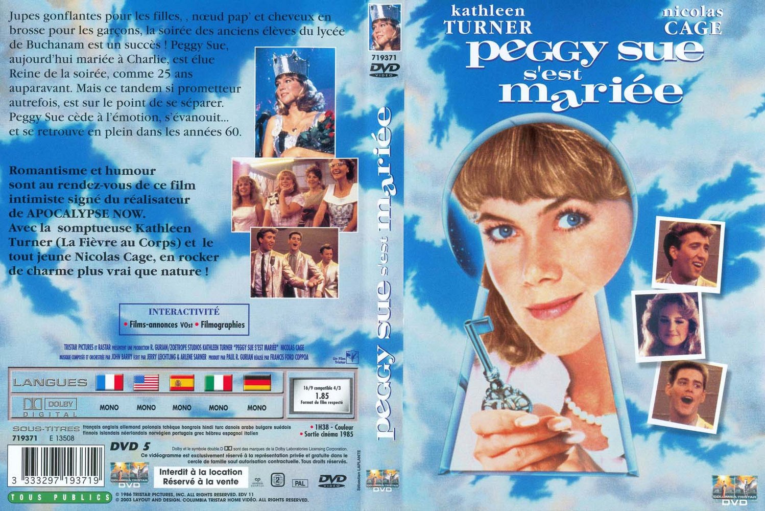 Jaquette DVD Peggy Sue s