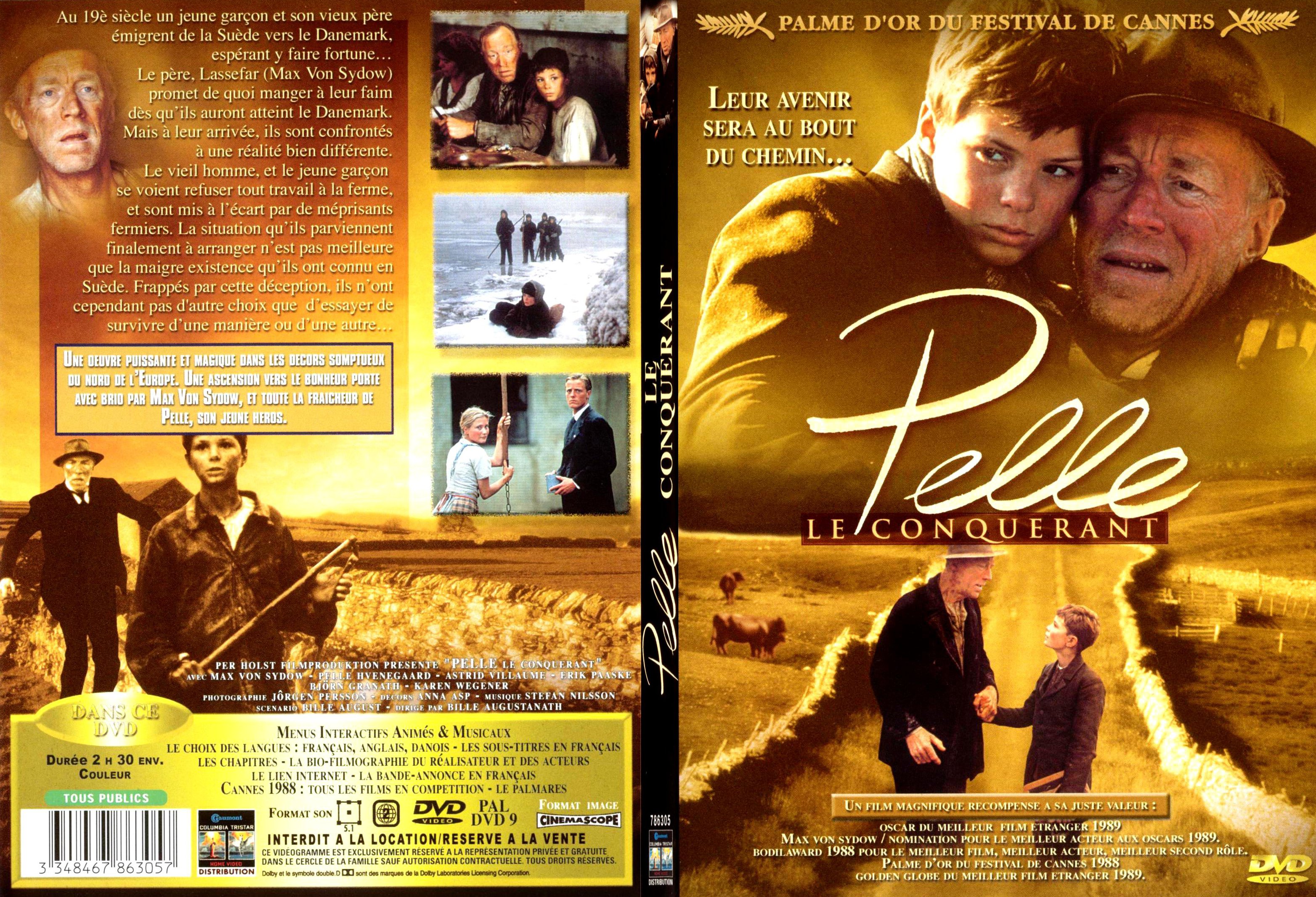 Jaquette DVD Pelle le conquerant - SLIM