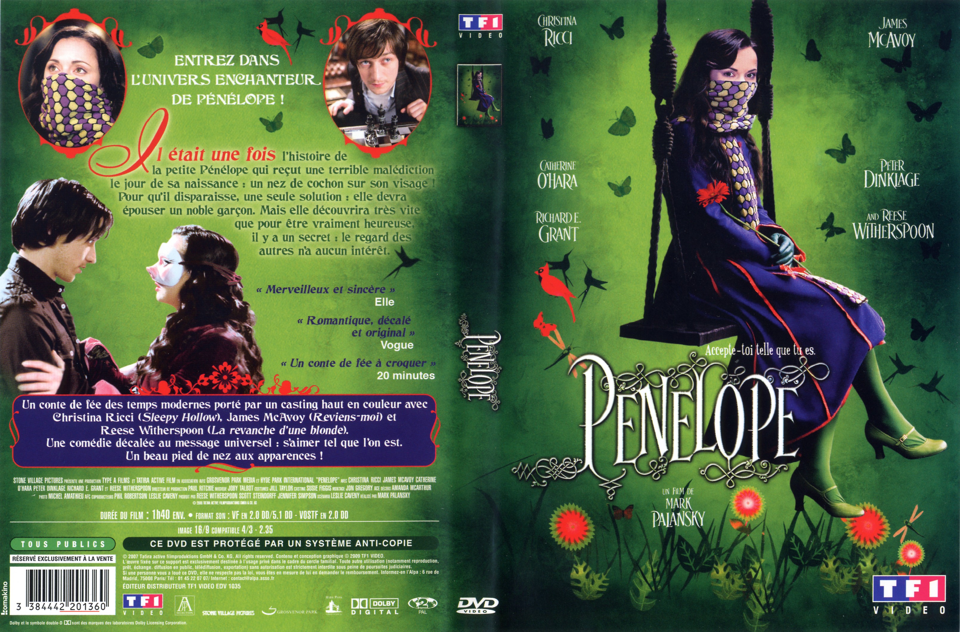 Jaquette DVD Penelope