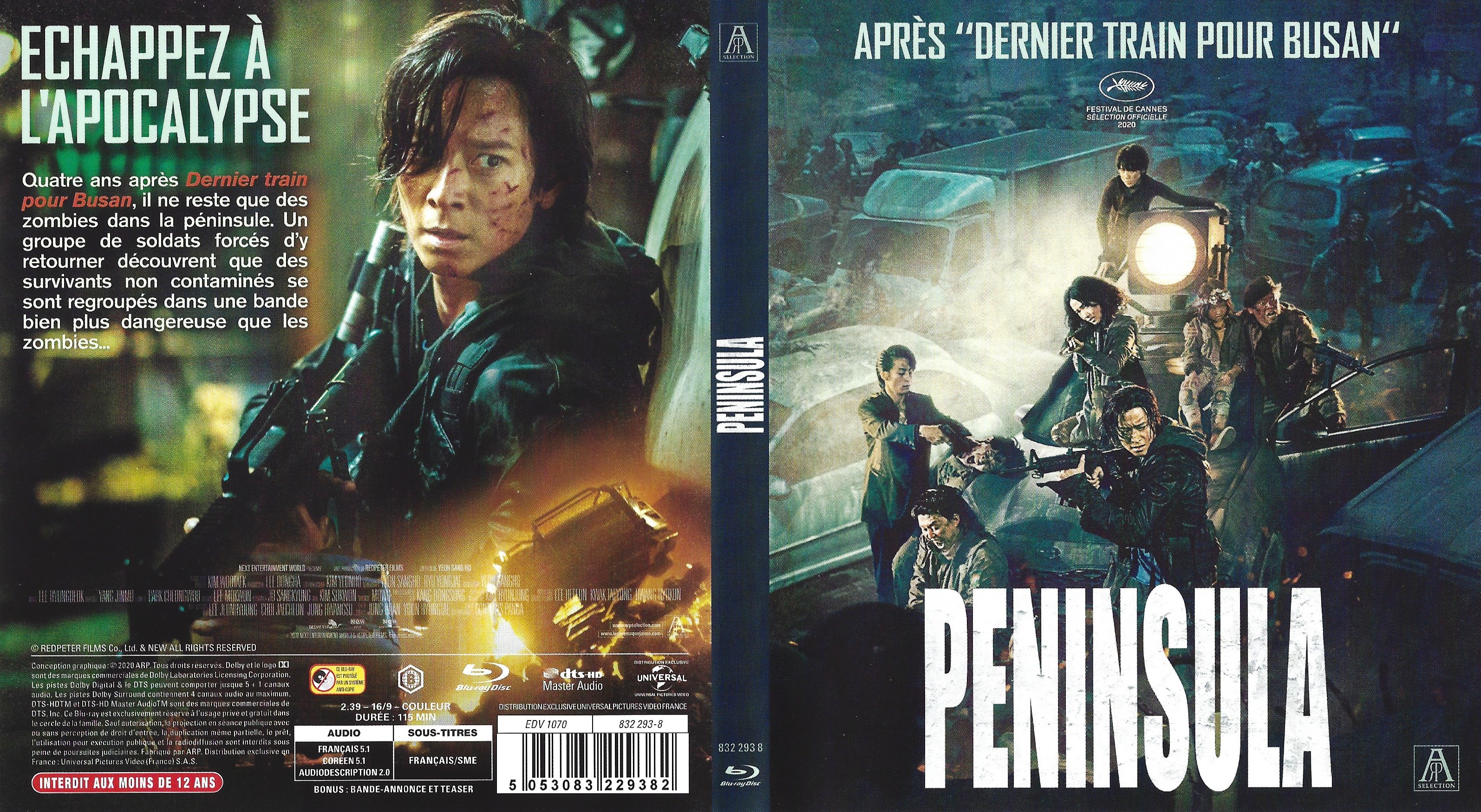 Jaquette DVD Peninsula (BLU-RAY)