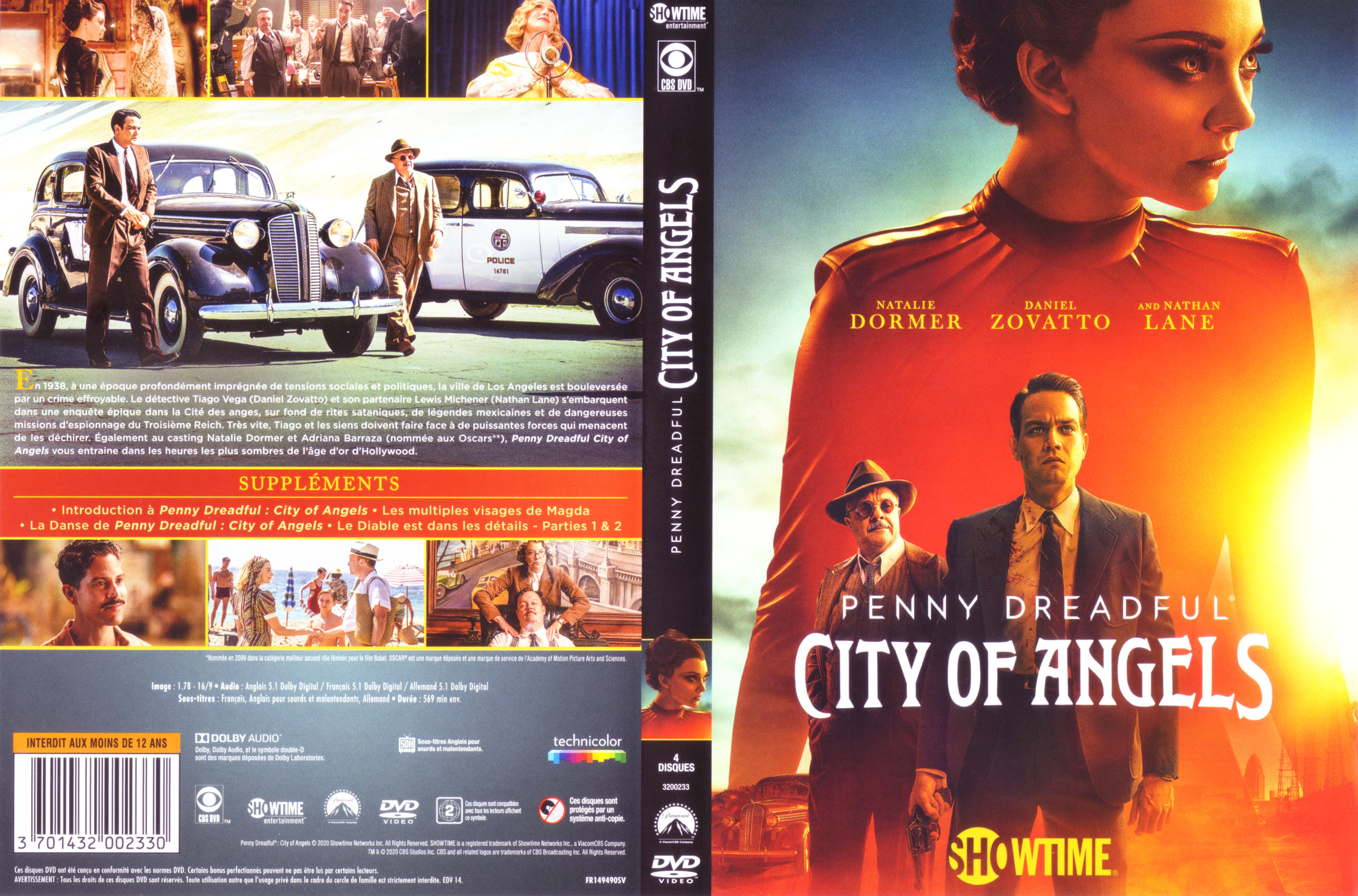 Jaquette DVD Penny dreadful city of angels