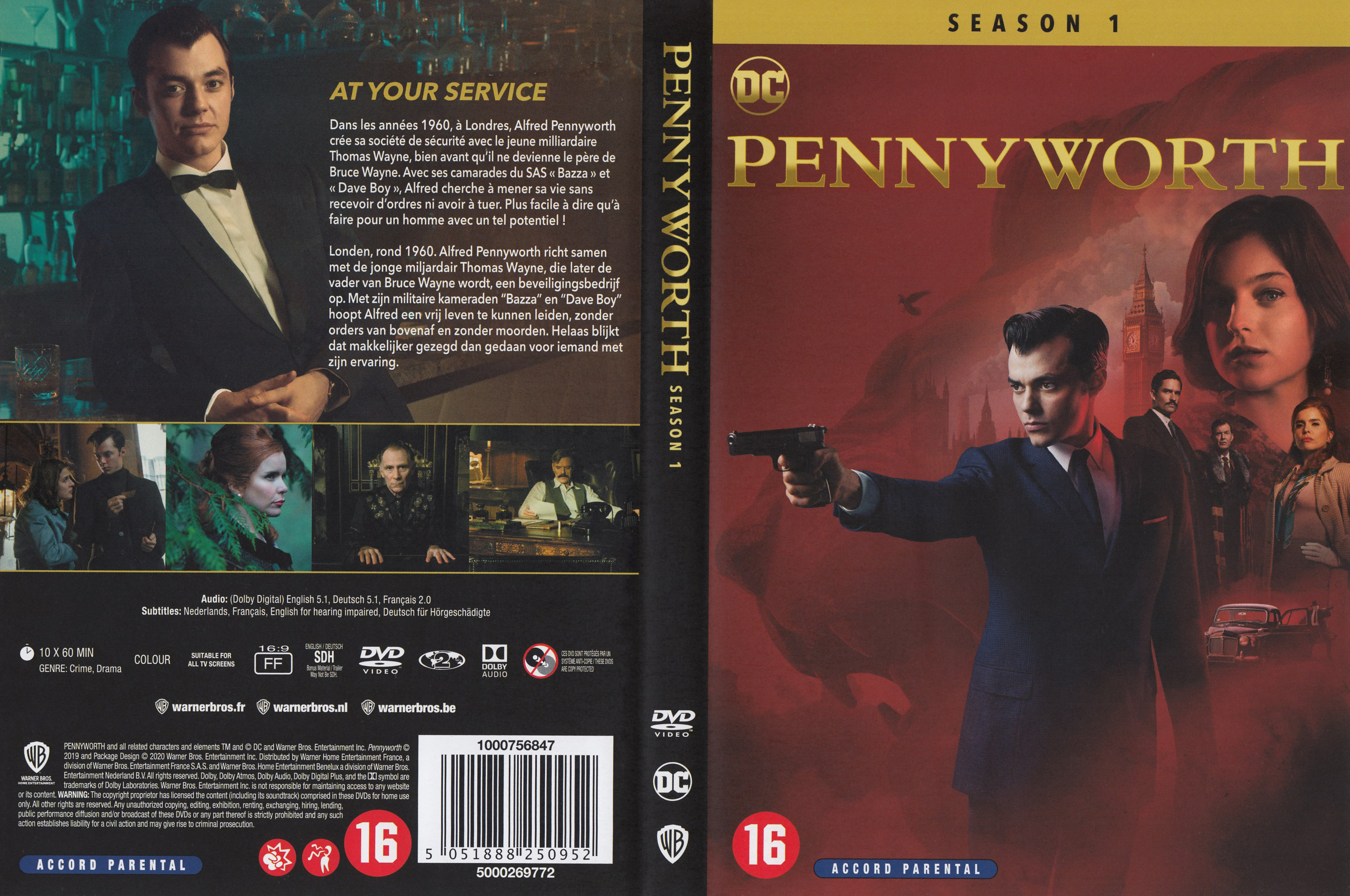 Jaquette DVD Pennyworth Saison 1