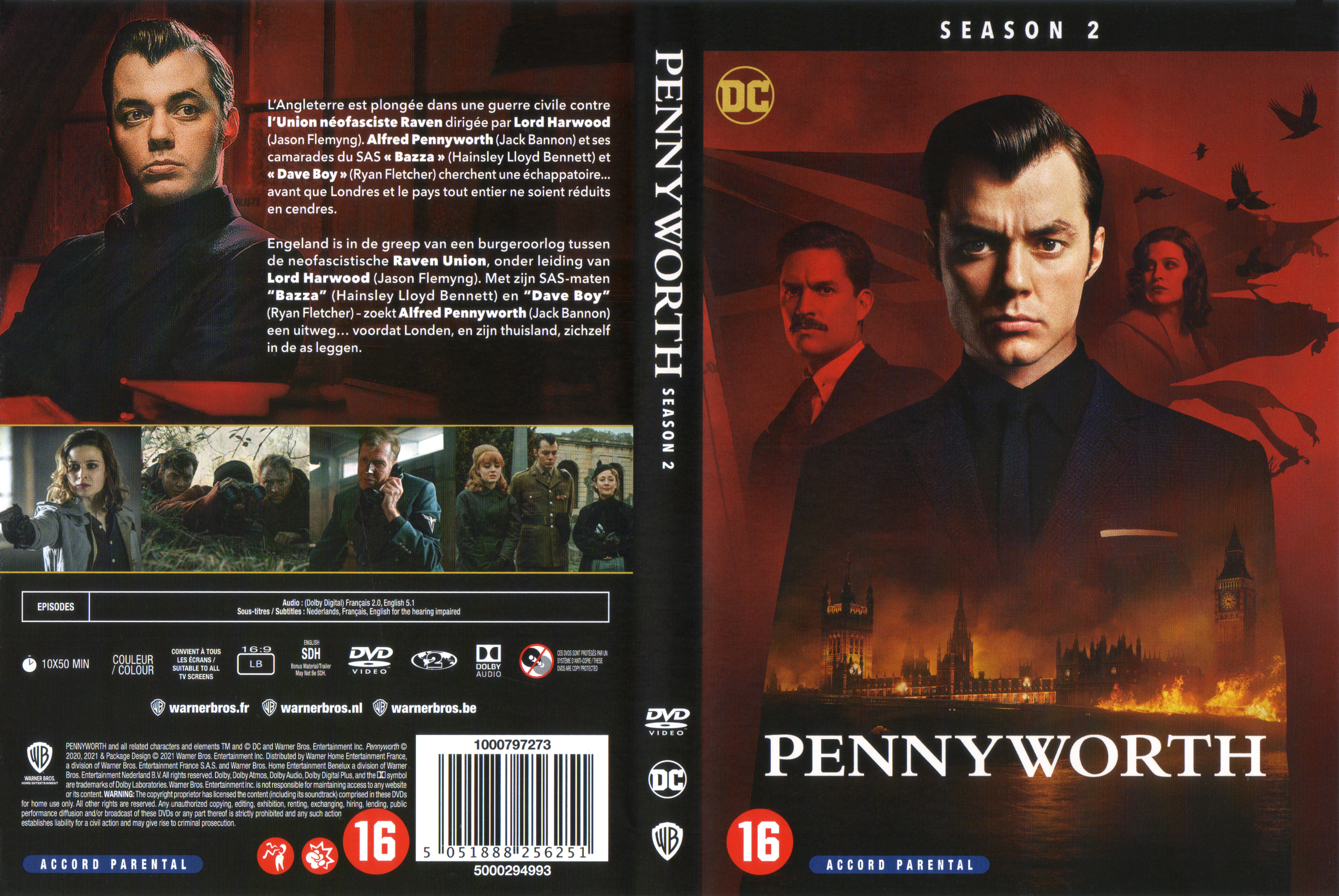 Jaquette DVD Pennyworth Saison 2