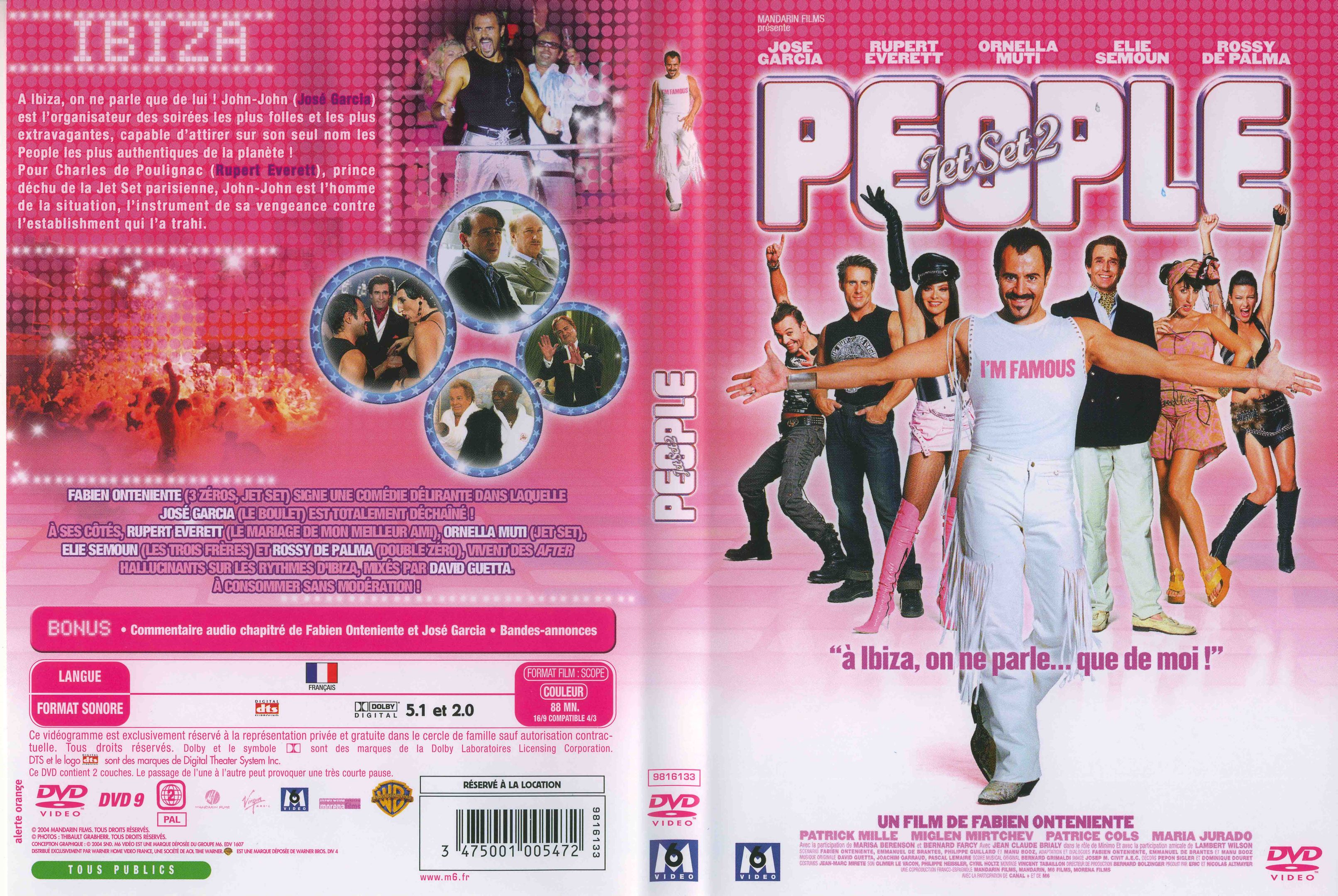 Jaquette DVD People jet set 2