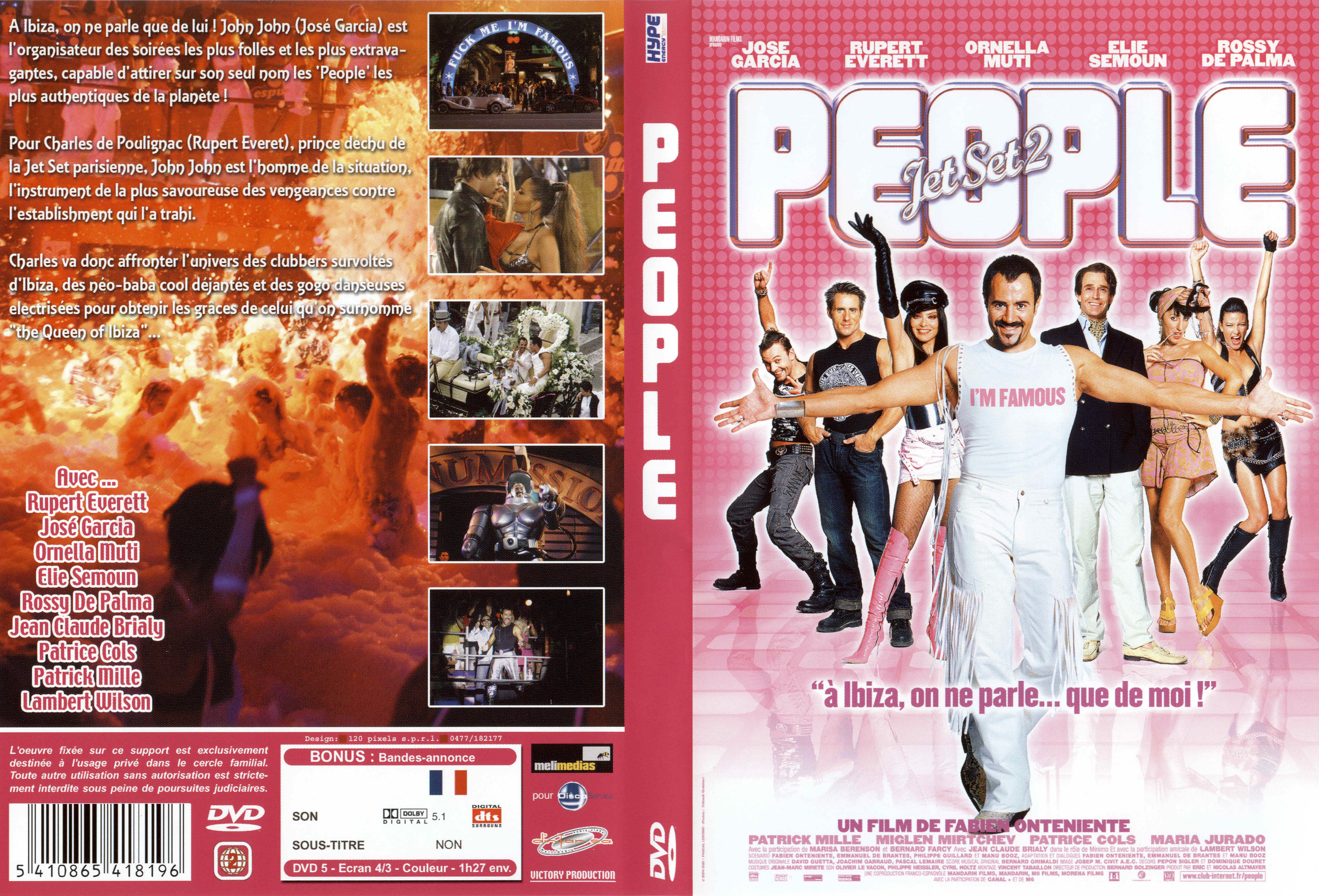 Jaquette DVD People jet set 2 v2