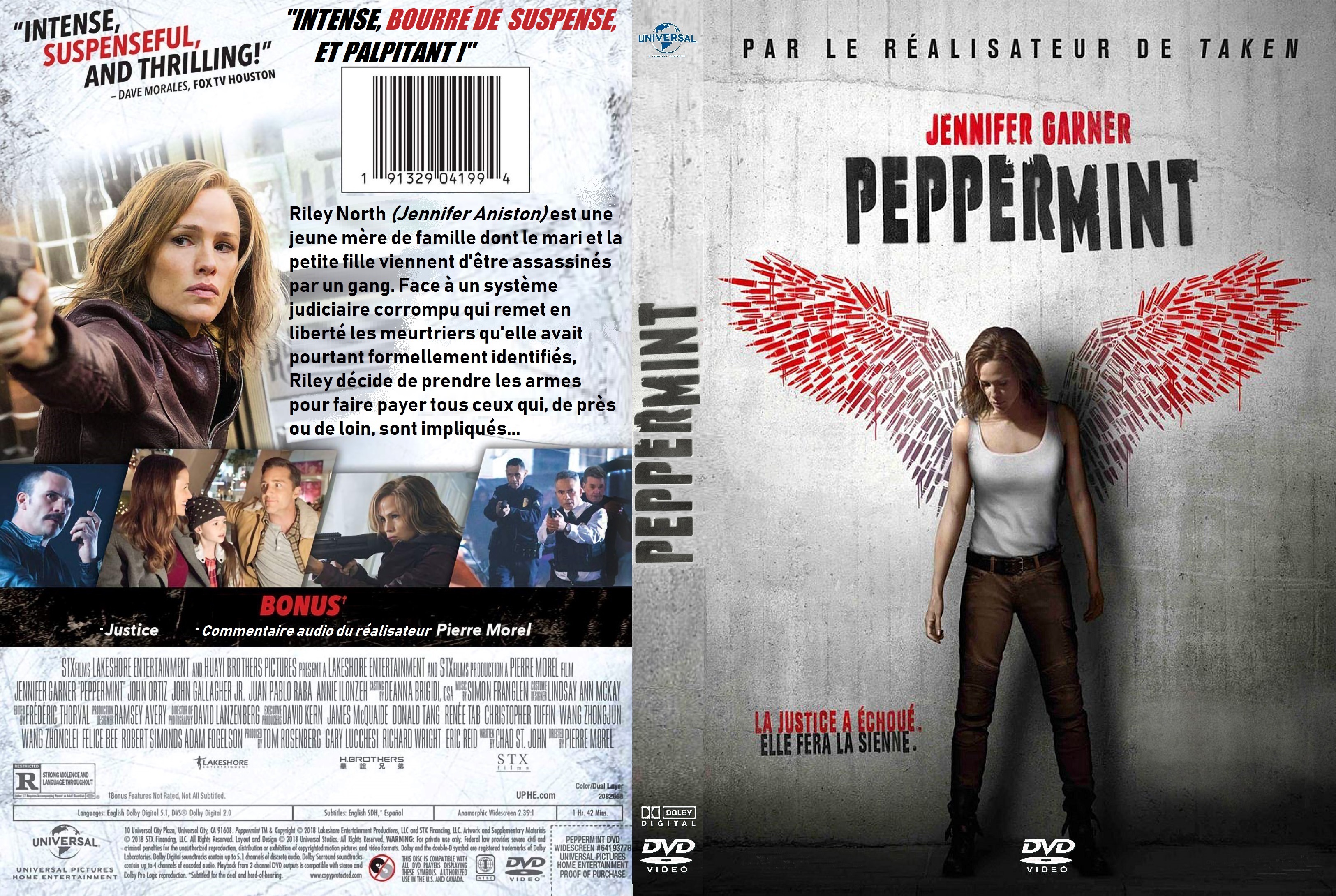 Jaquette DVD Peppermint custom