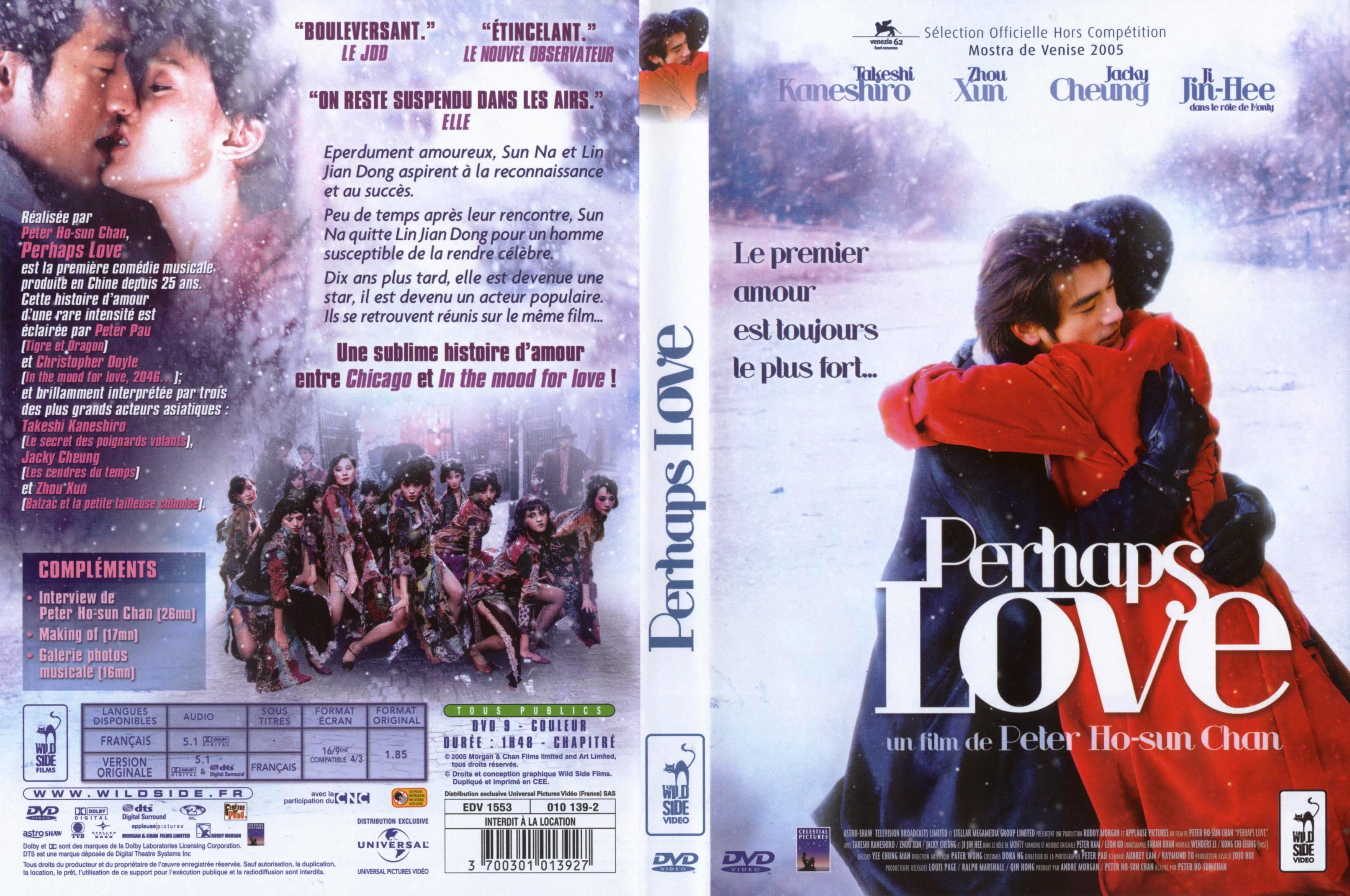 Jaquette DVD Perhaps love