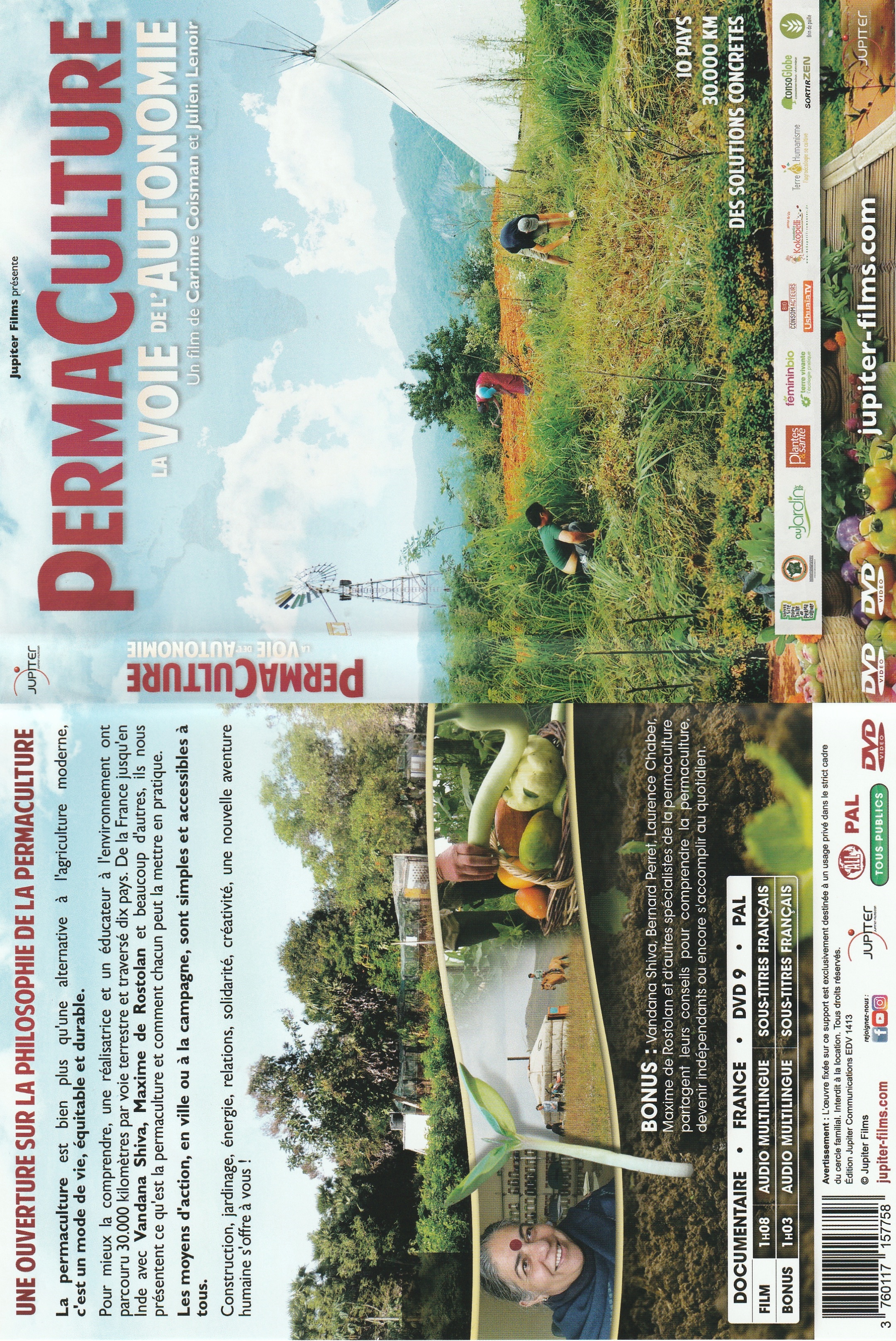 Jaquette DVD Permaculture