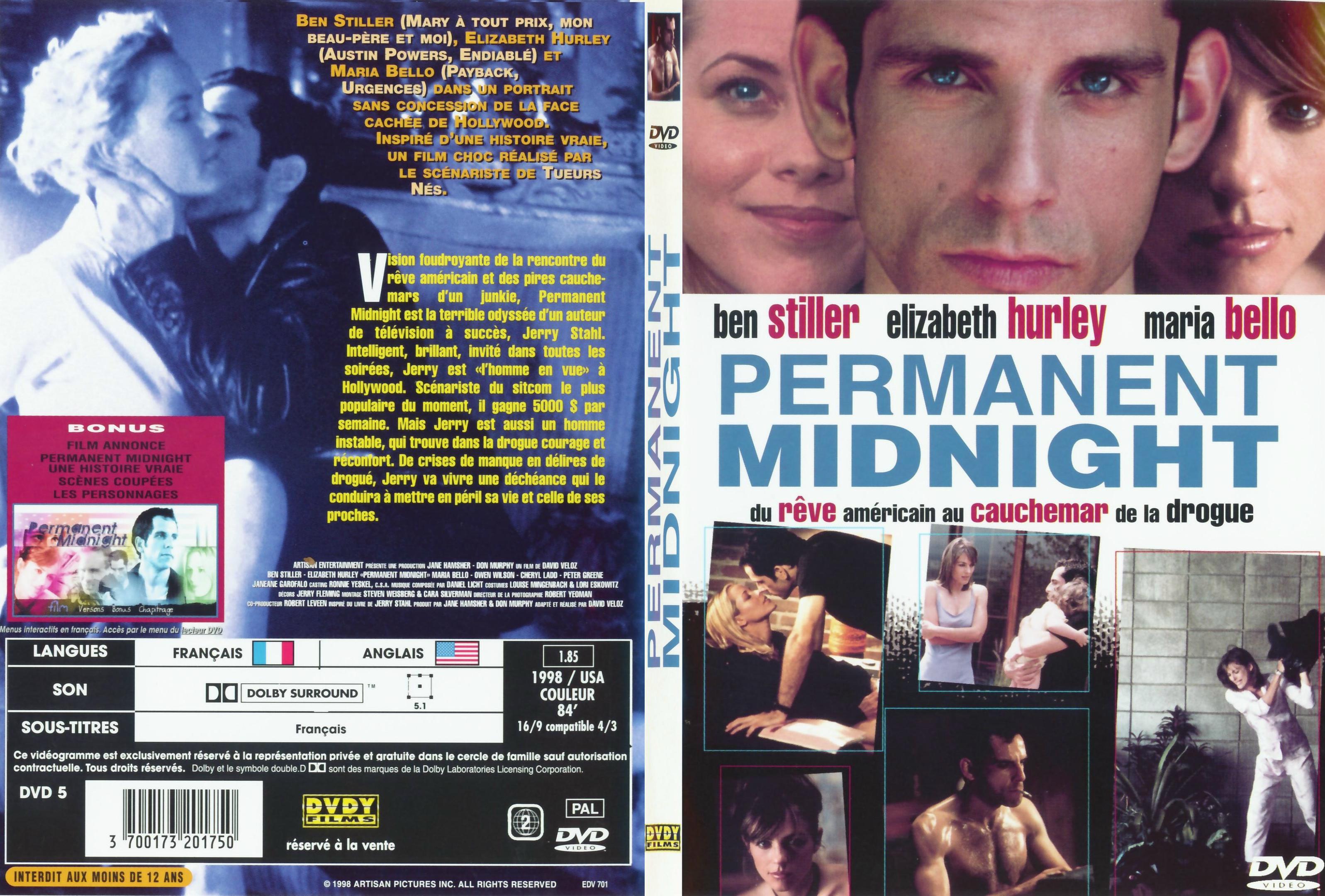 Jaquette DVD Permanent Midnight - SLIM