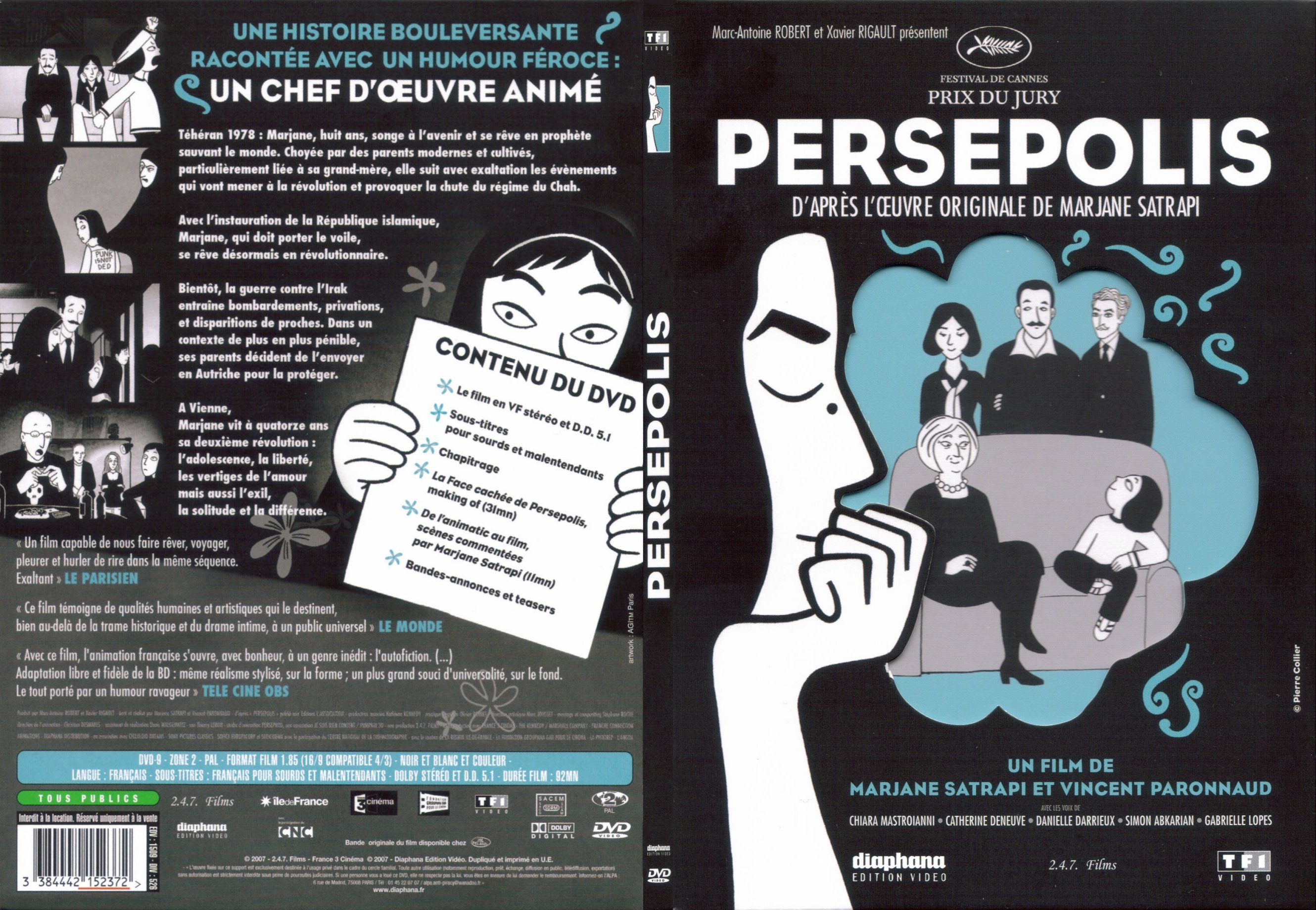 Jaquette DVD Persepolis - SLIM