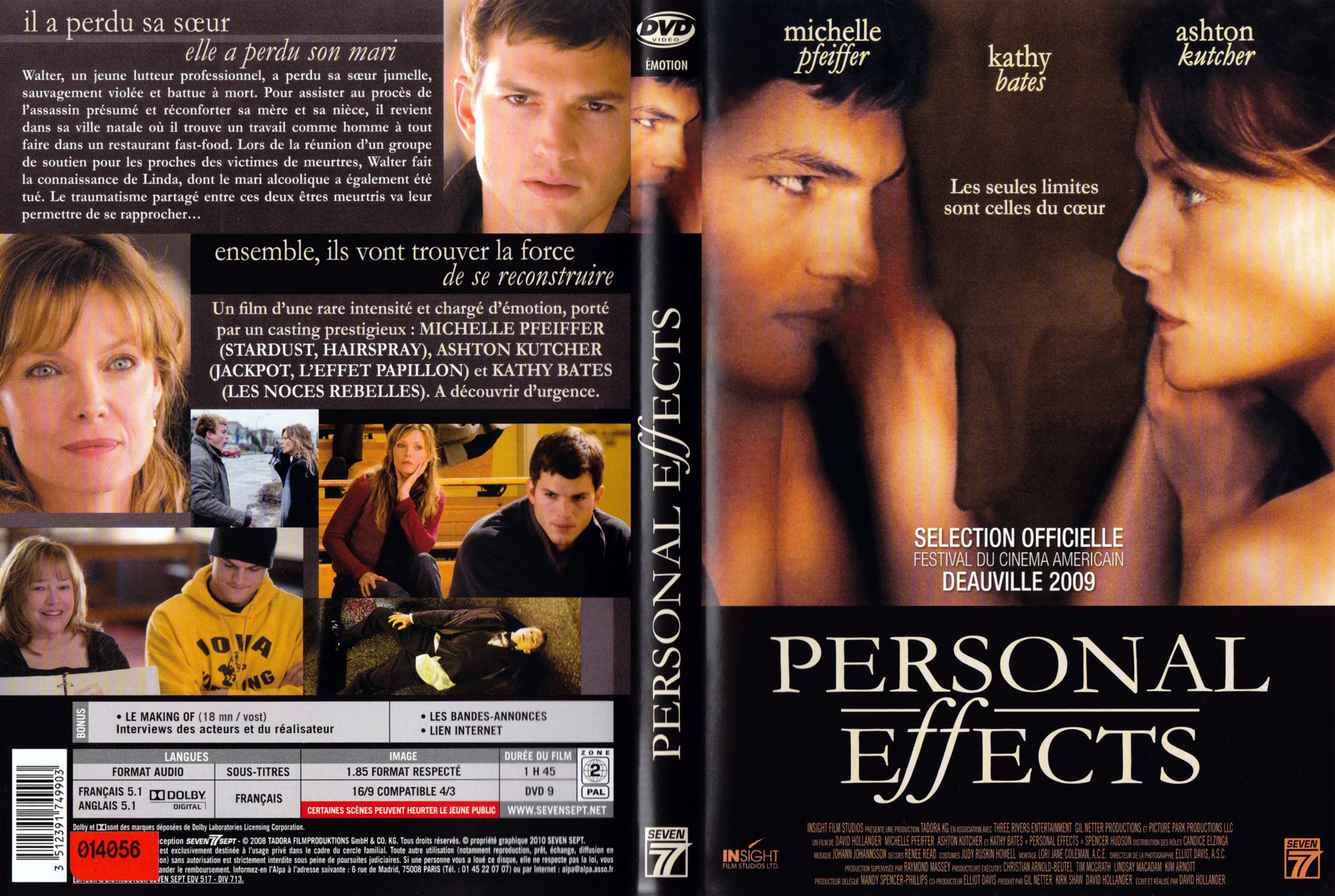 Jaquette DVD Personal effects