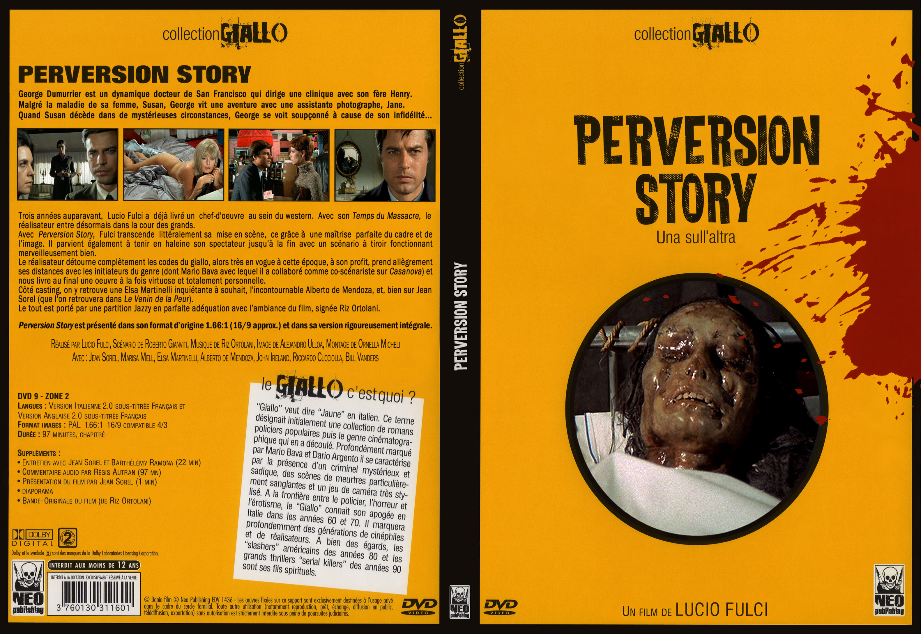 Jaquette DVD Perversion story