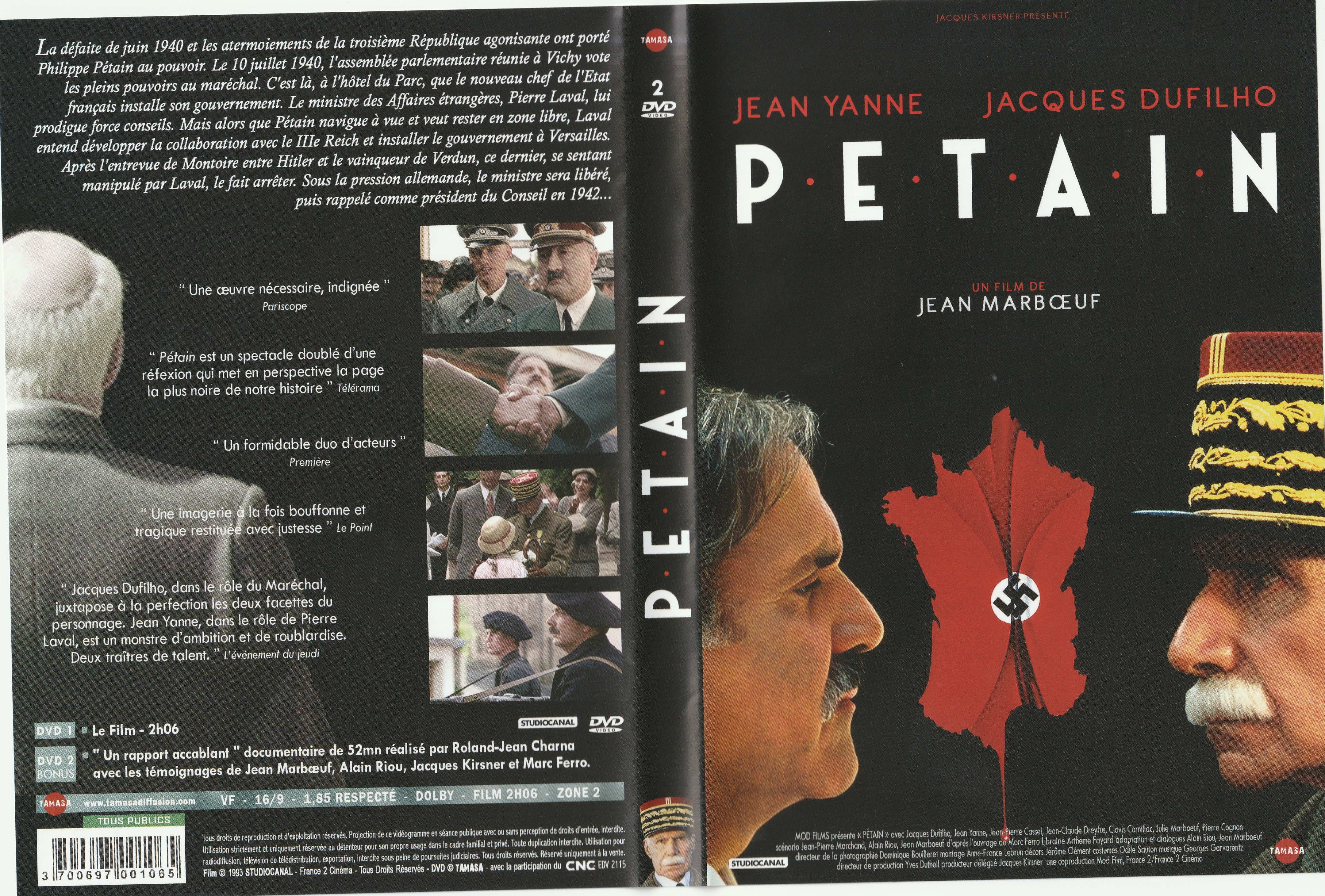Jaquette DVD Ptain
