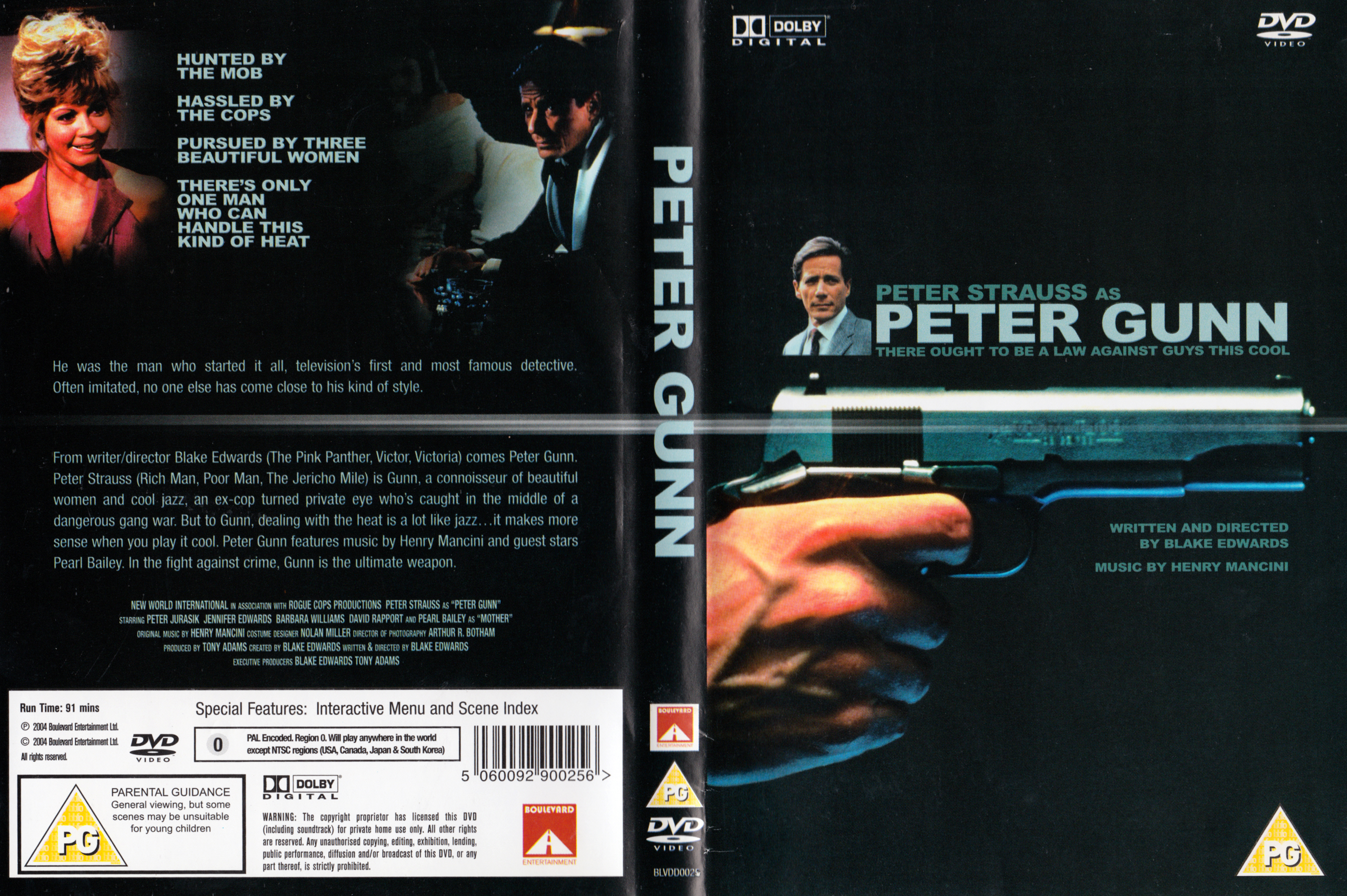 Jaquette DVD Peter Gunn Zone 1