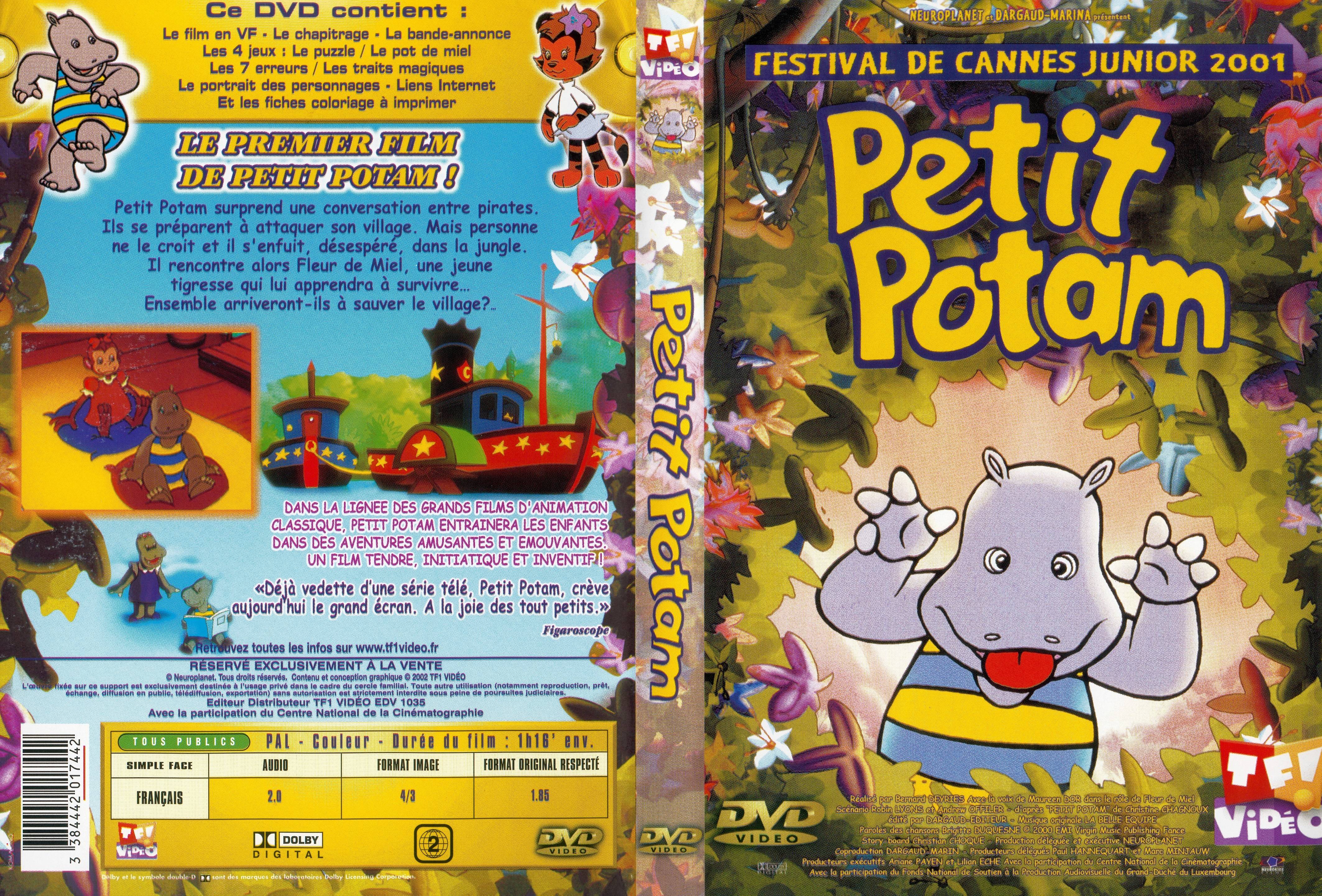 Jaquette DVD Petit Potam Le film