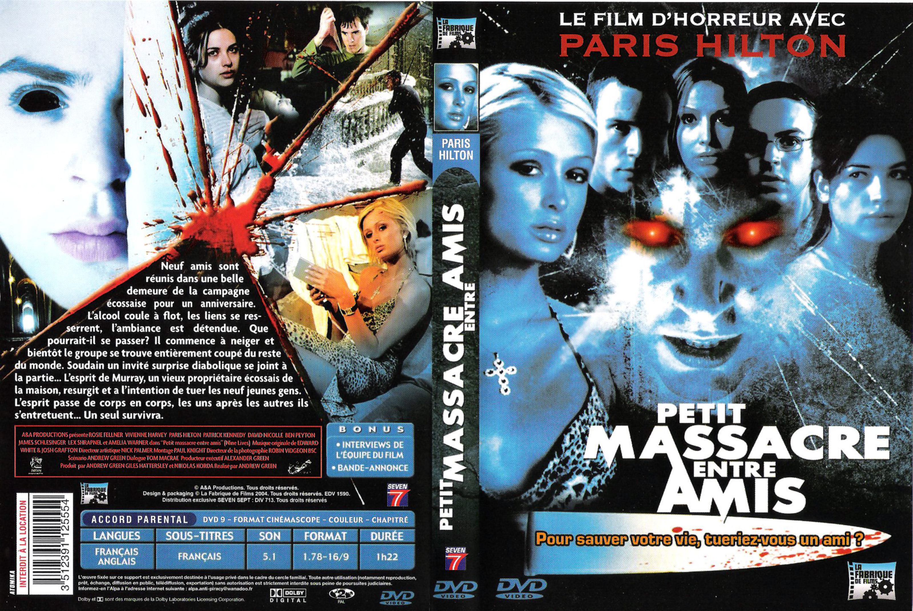 Jaquette DVD Petit massacre entre amis v2