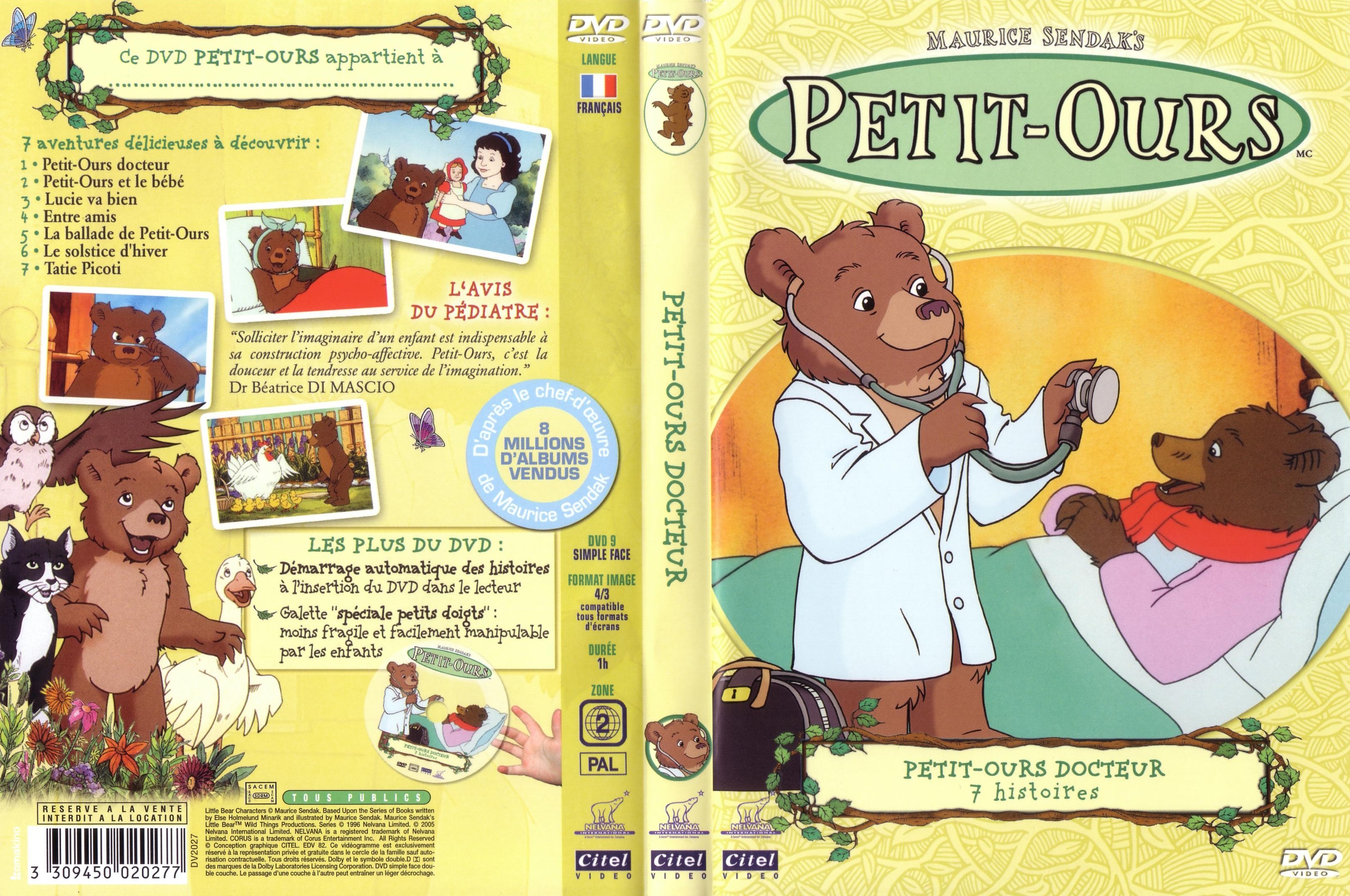 Jaquette DVD Petit-ours Docteur