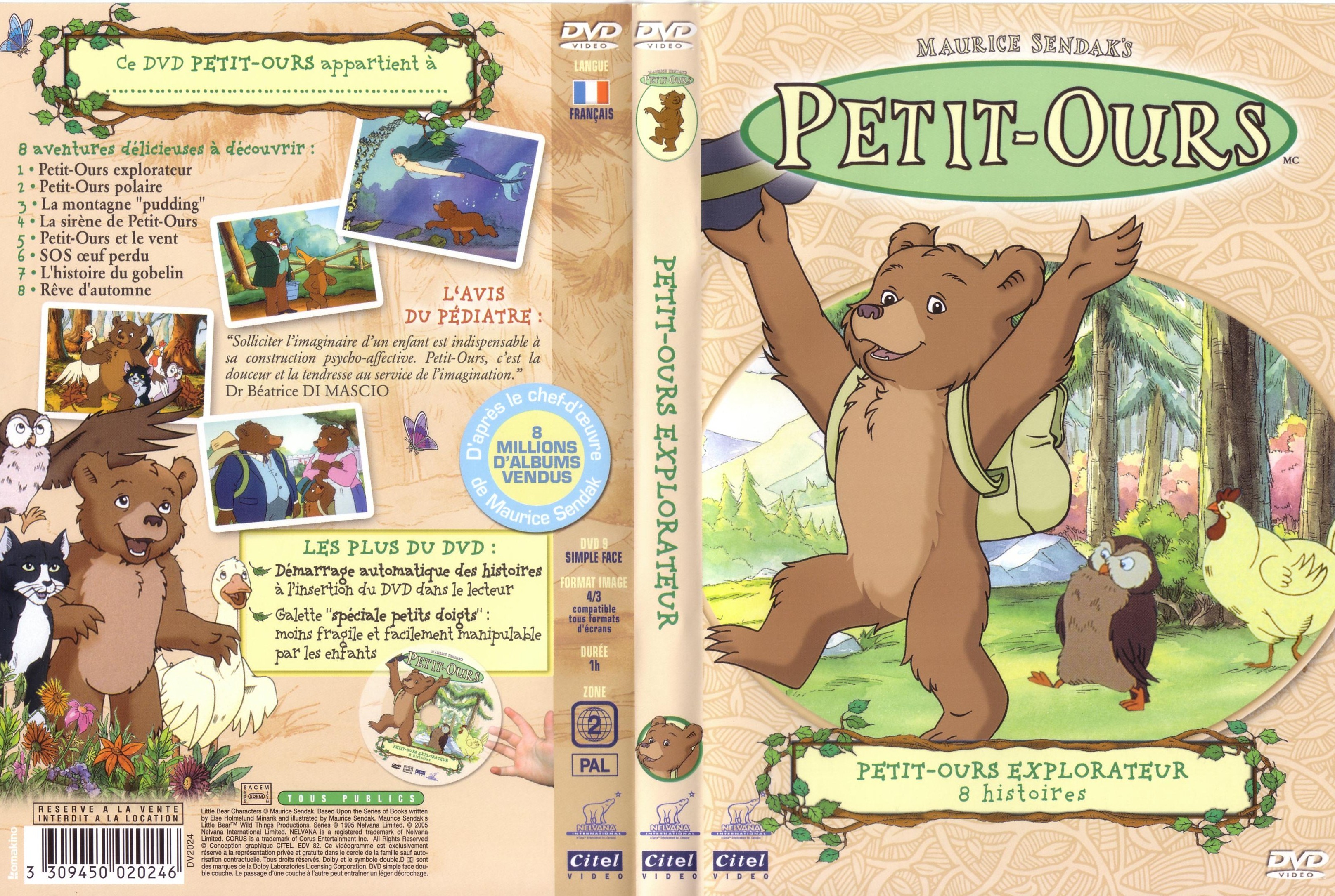 Jaquette DVD Petit-ours explorateur