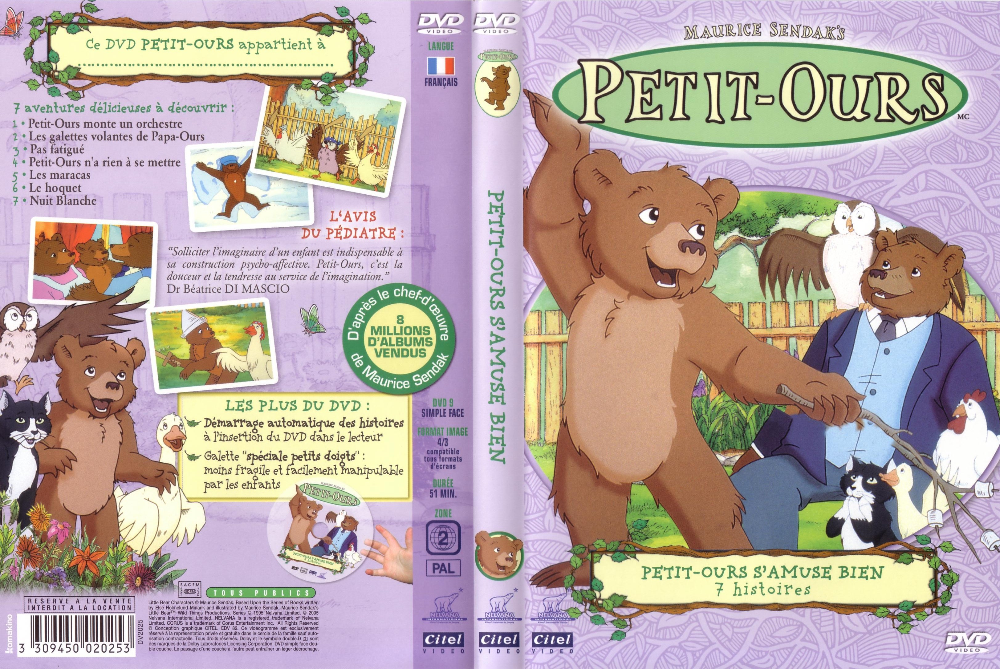 Jaquette DVD Petit-ours s