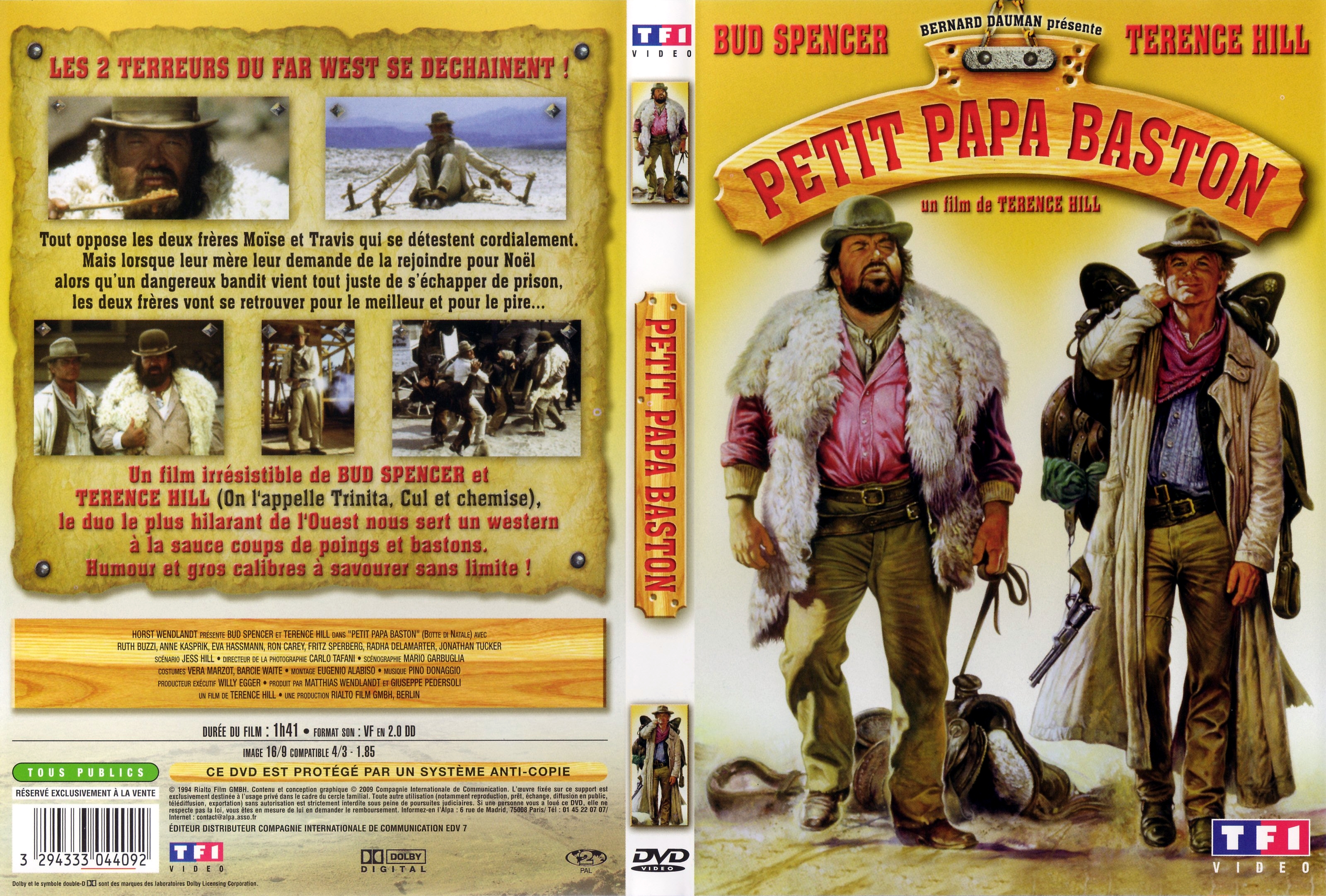 Jaquette DVD Petit papa baston