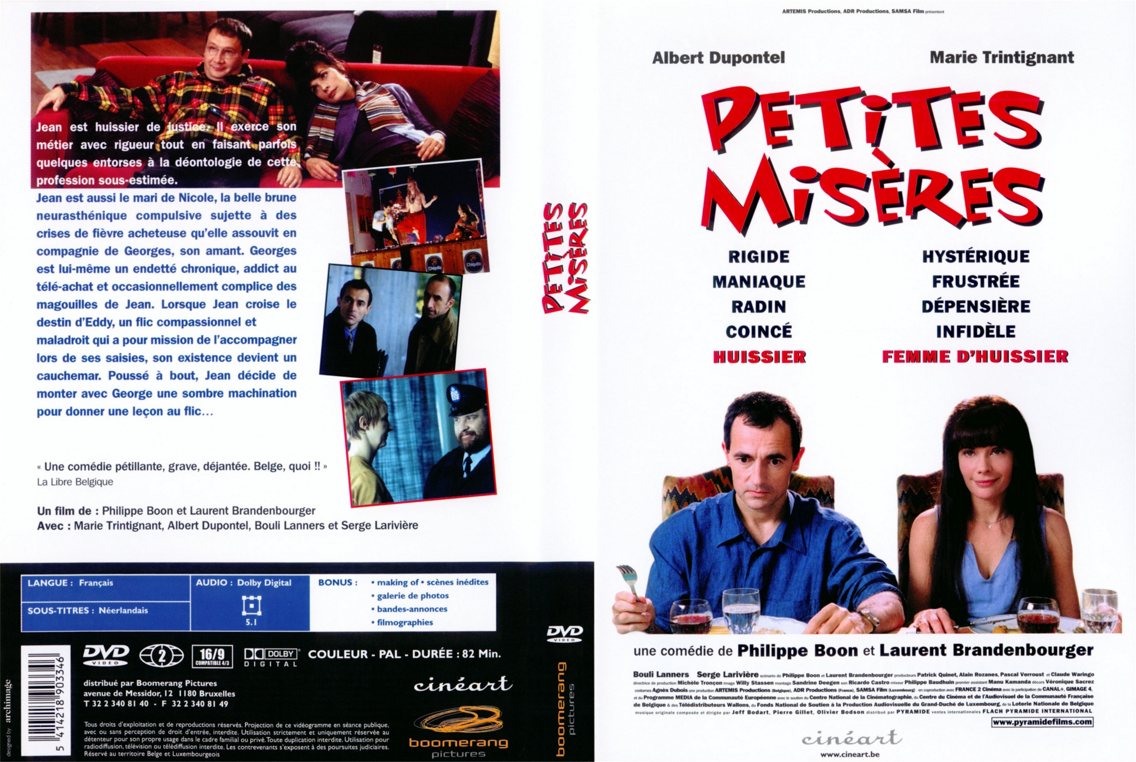 Jaquette DVD Petites misres