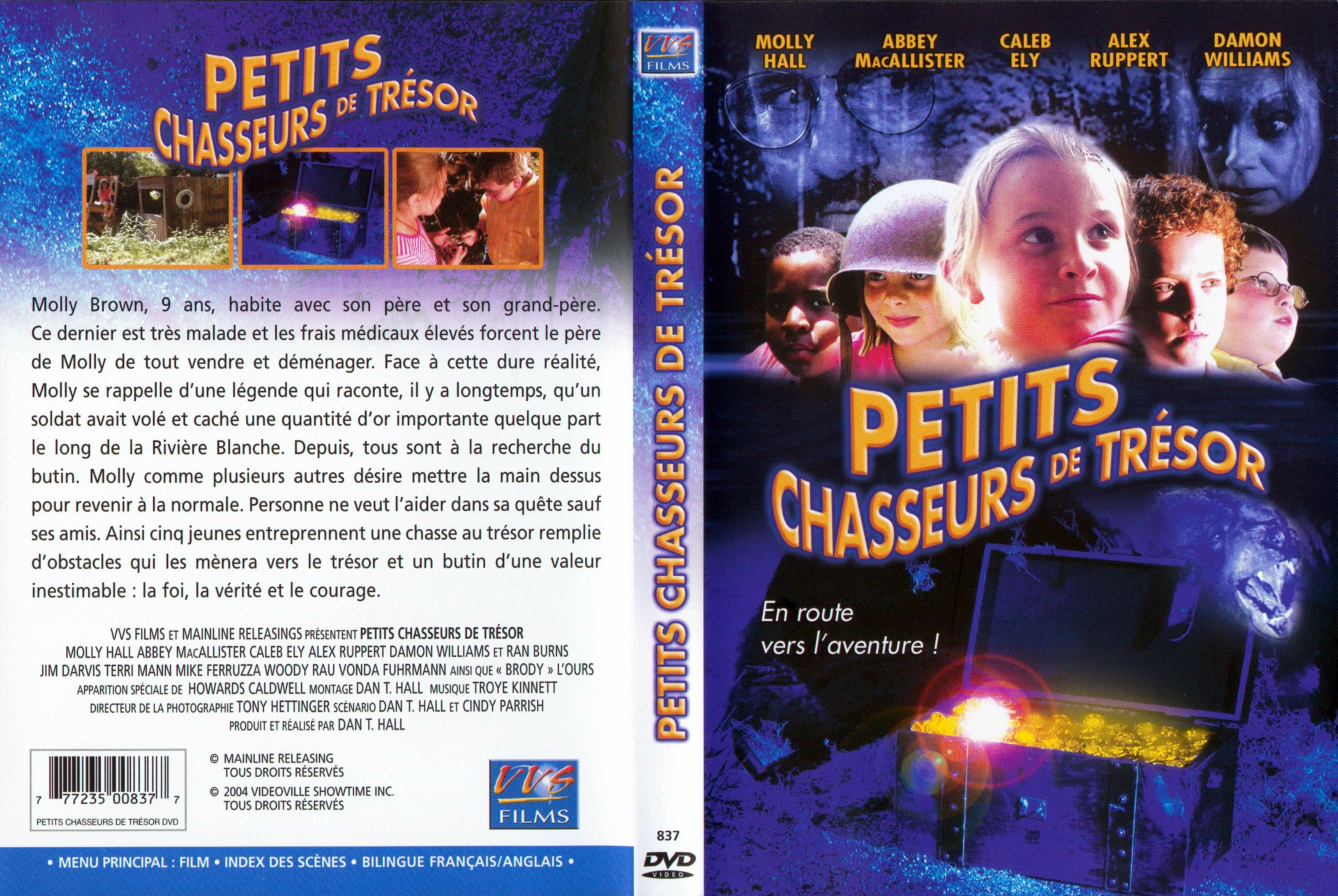 Jaquette DVD Petits chasseurs de trsor