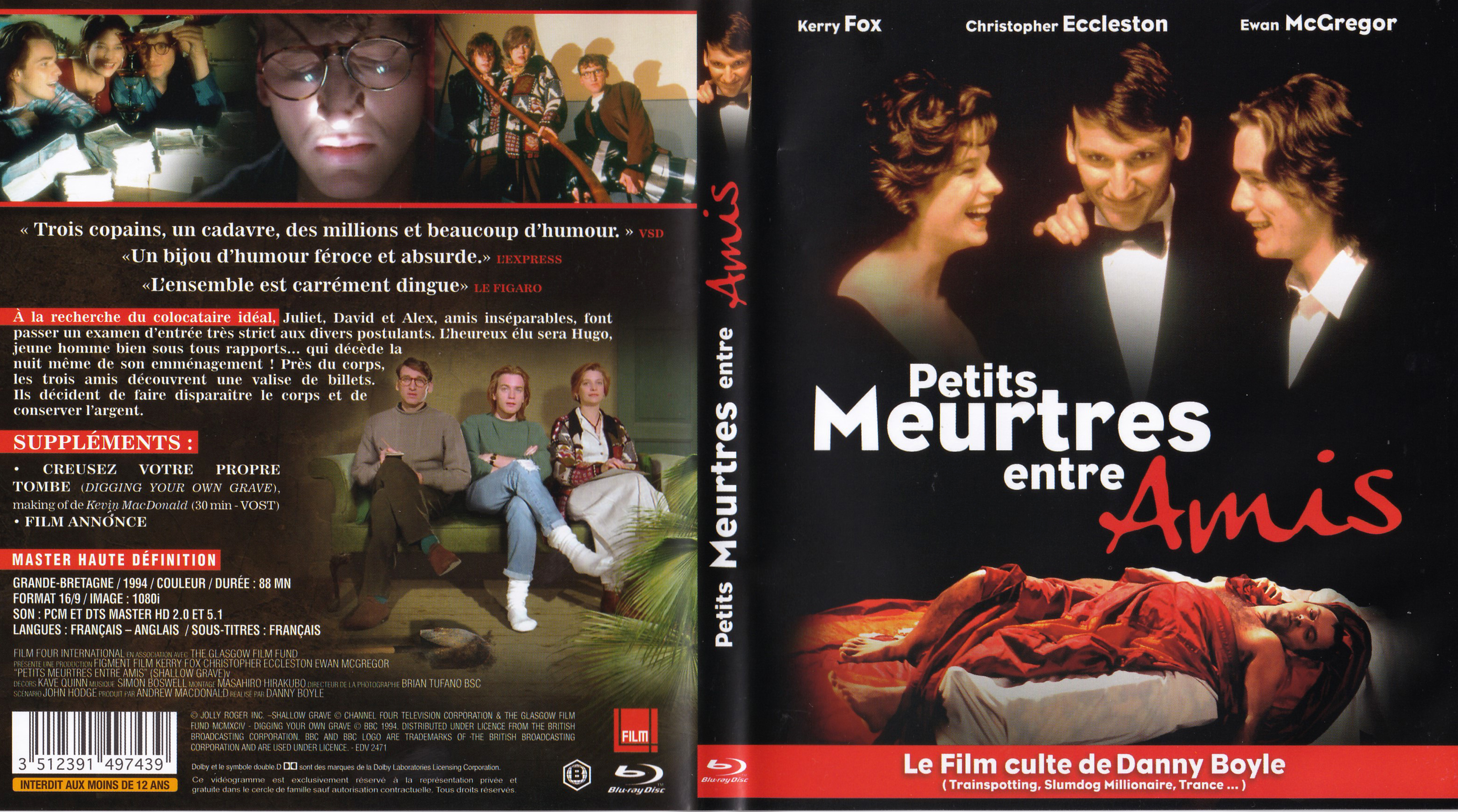 Jaquette DVD Petits meurtres entre amis (BLU-RAY)