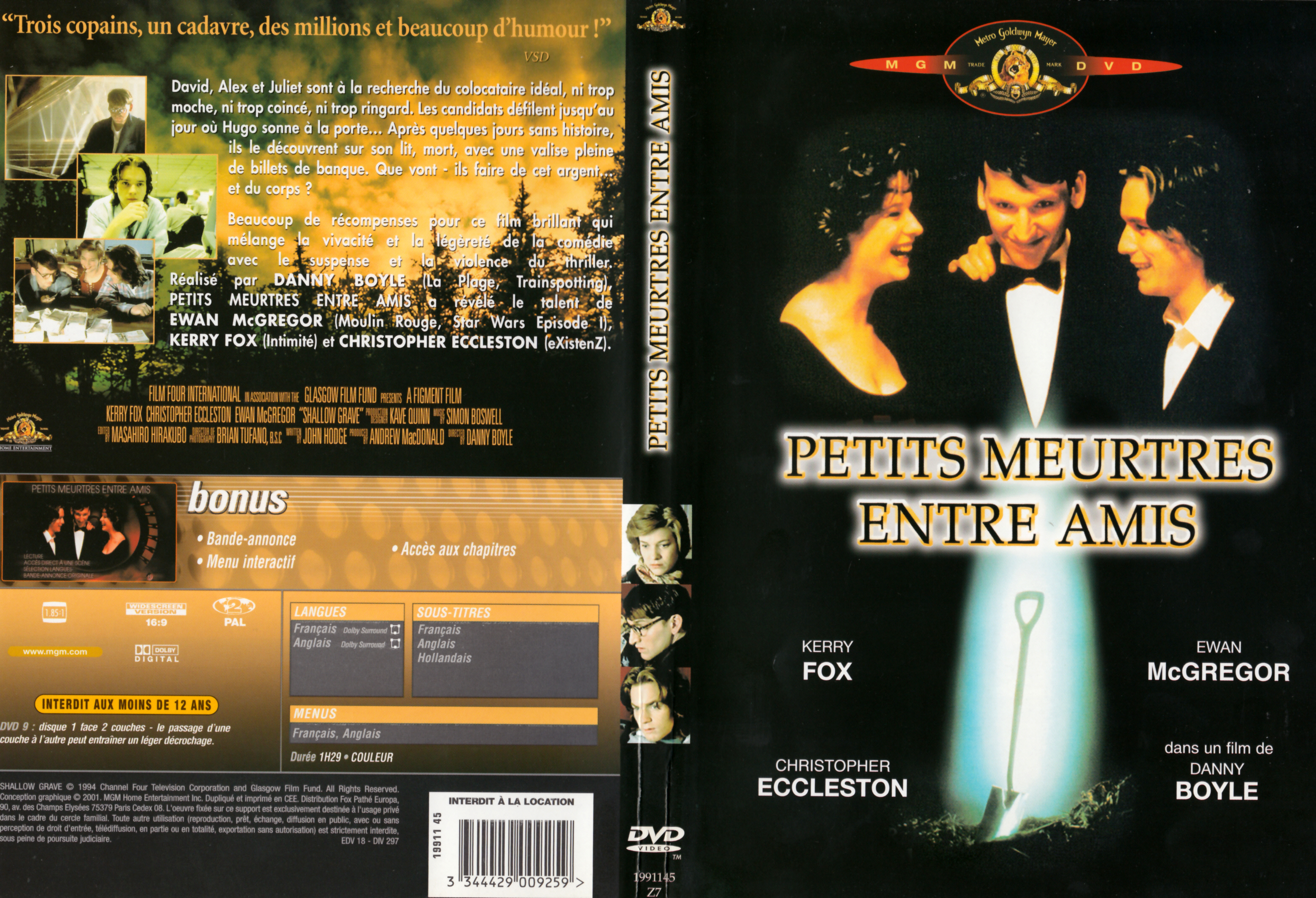 Jaquette DVD Petits meurtres entre amis v2