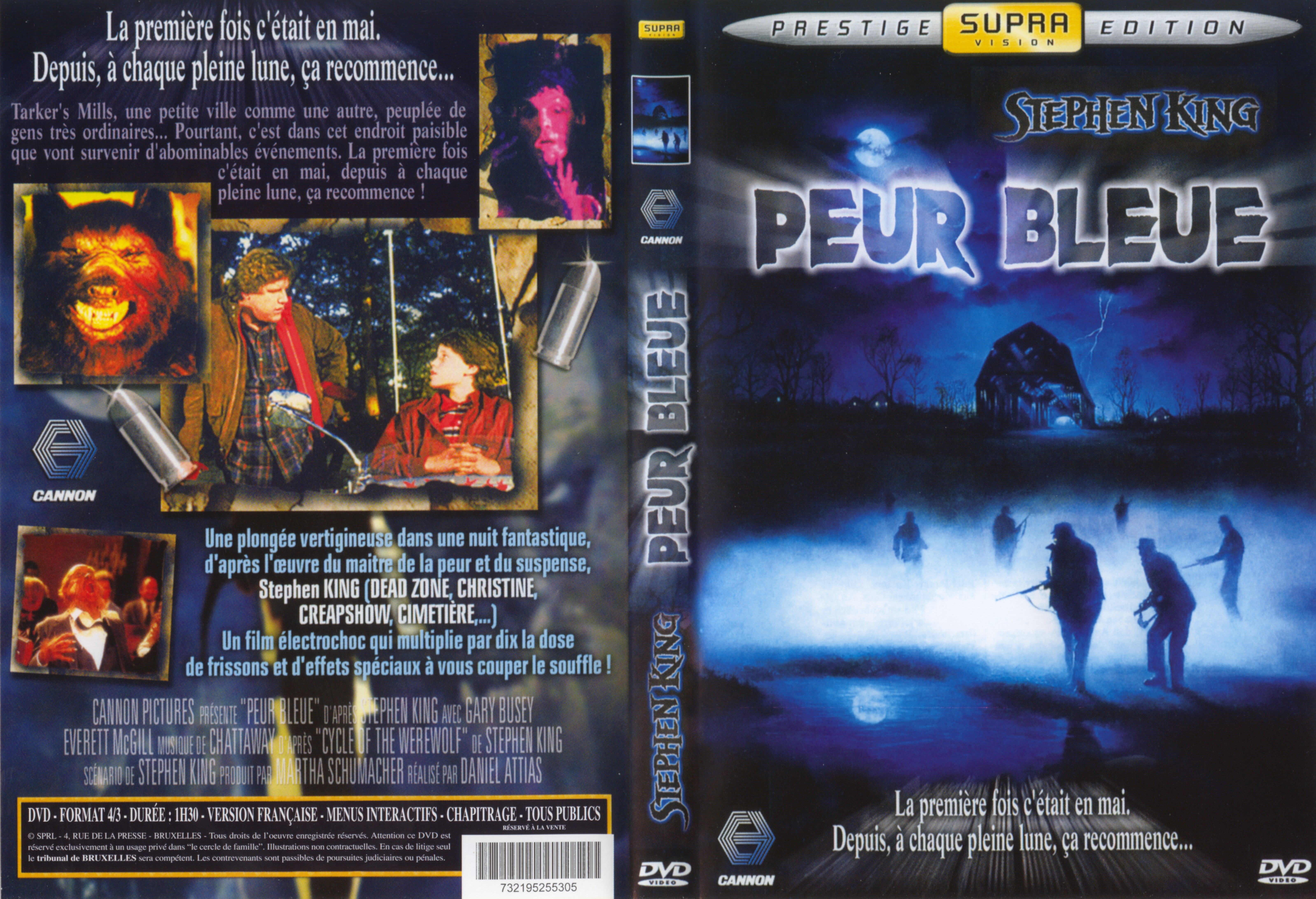 Jaquette DVD Peur bleue (stephen king) v2