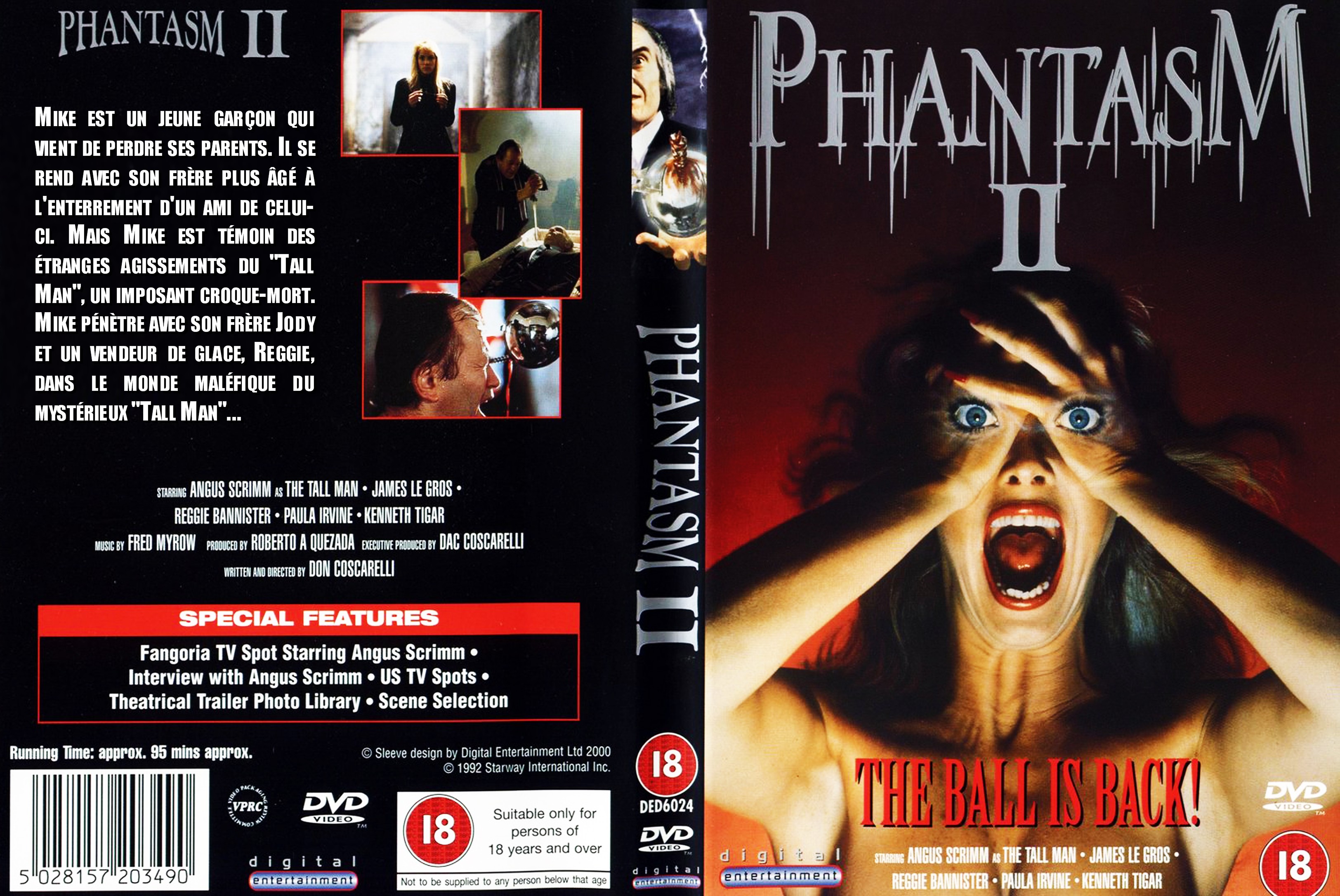 Jaquette DVD Phantasm 2 custom