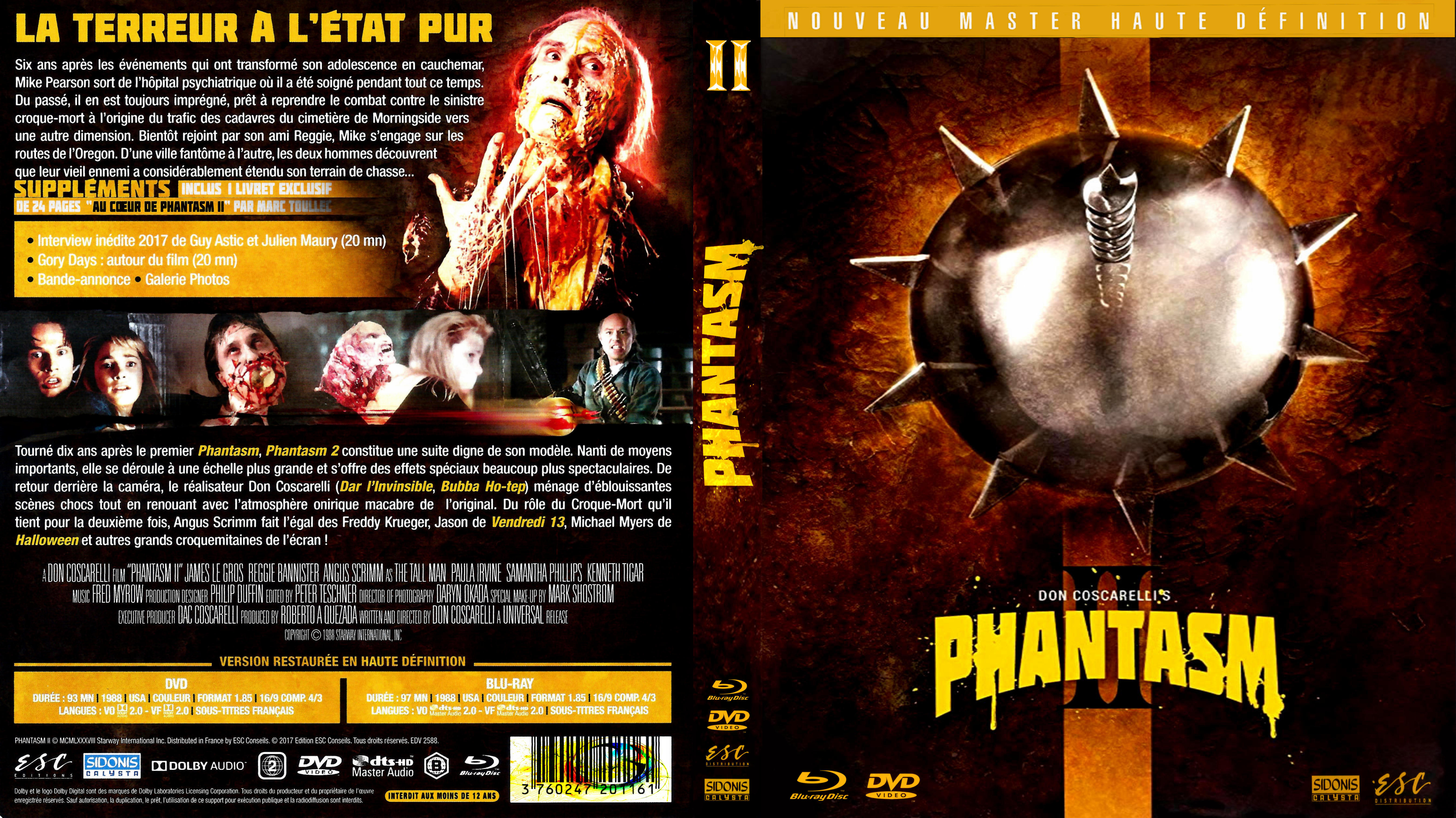 Jaquette DVD Phantasm 2 custom (BLU-RAY)
