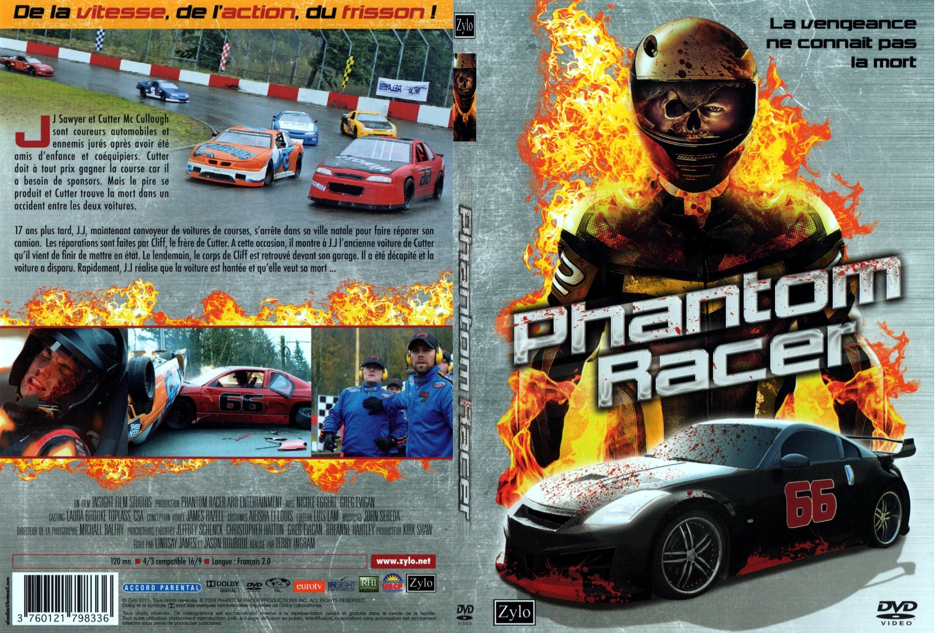 Jaquette DVD Phantom Racer - SLIM