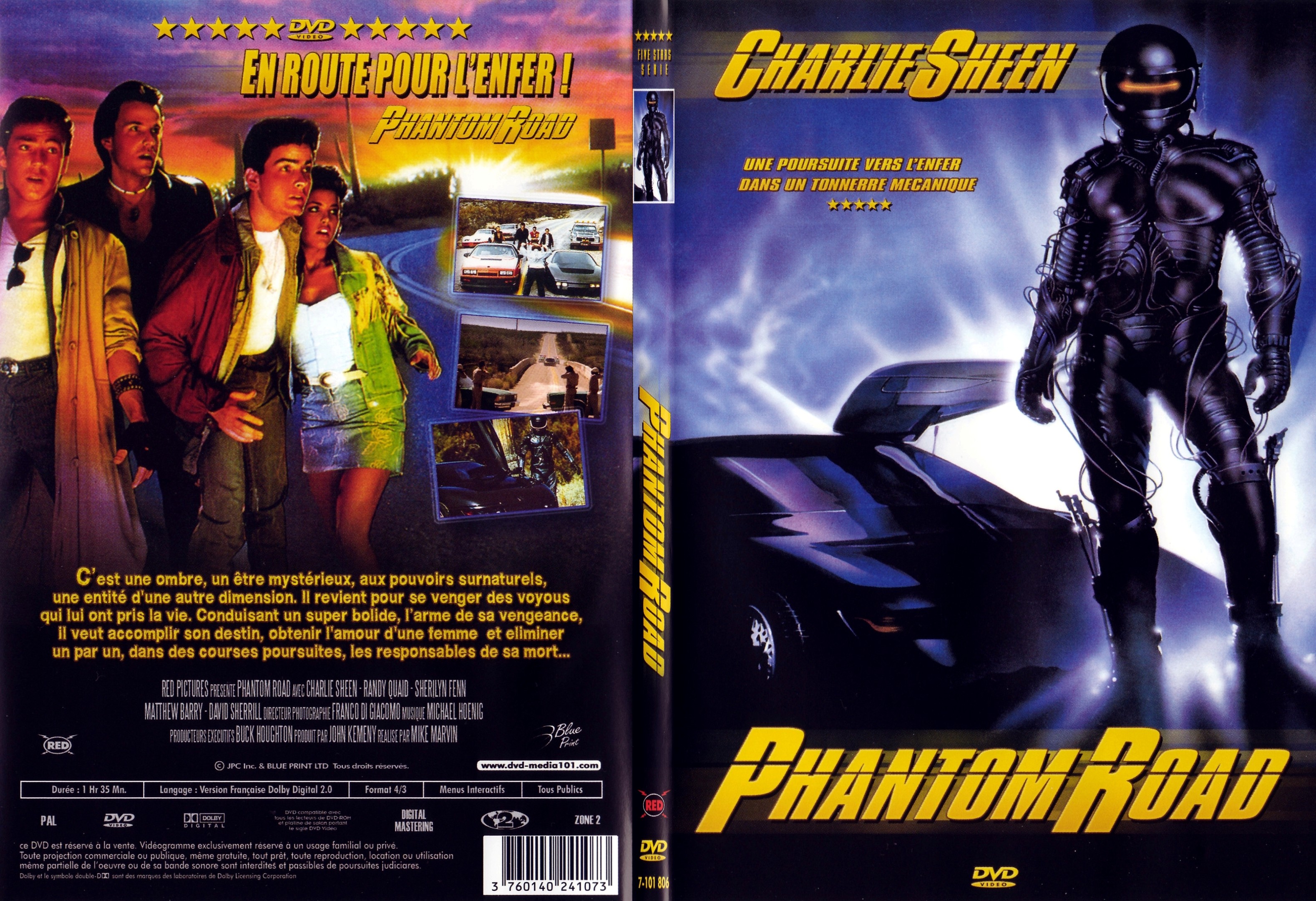 Jaquette DVD Phantom Road - SLIM