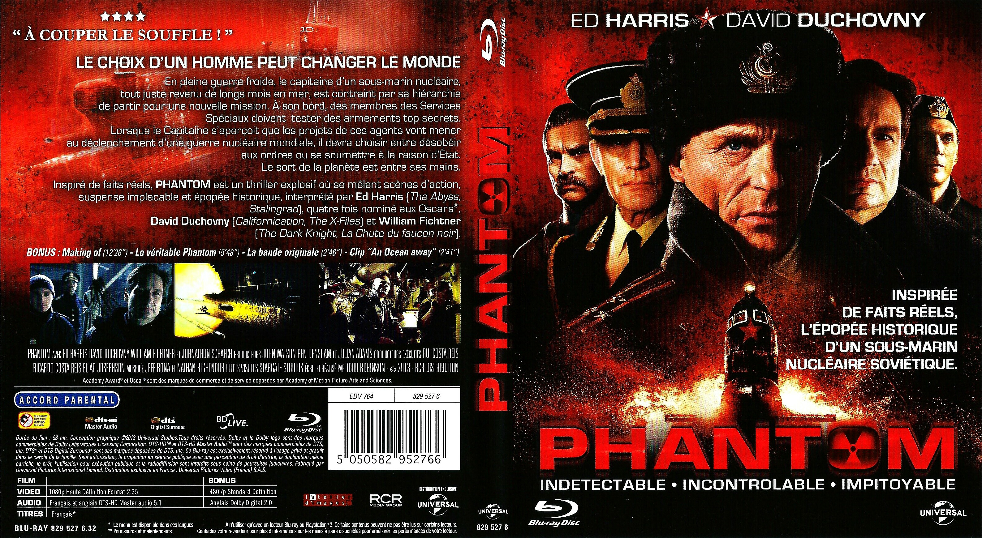 Jaquette DVD Phantom (BLU-RAY)
