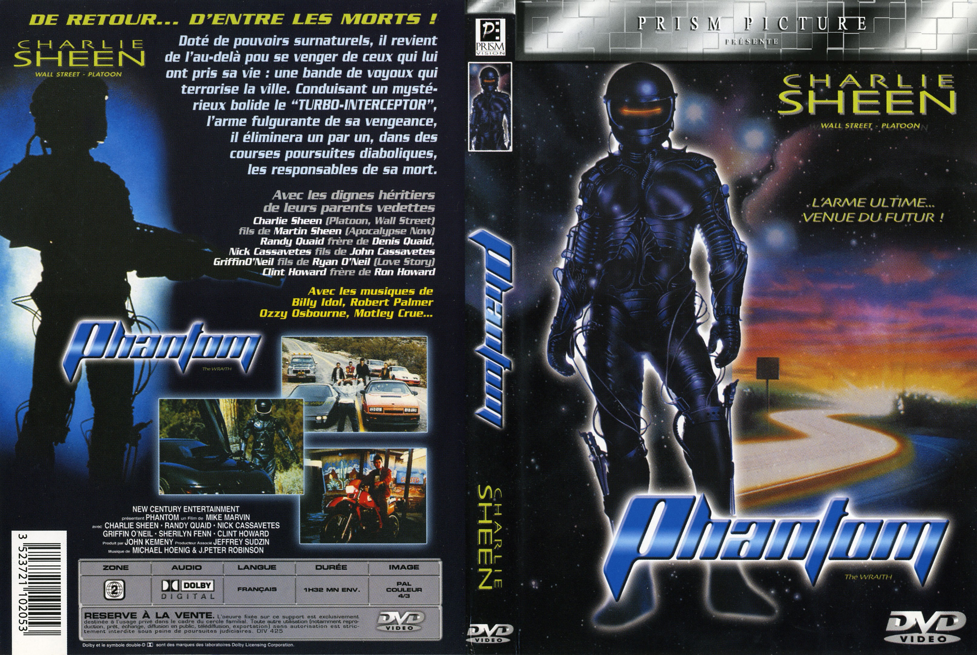 Jaquette DVD Phantom v3