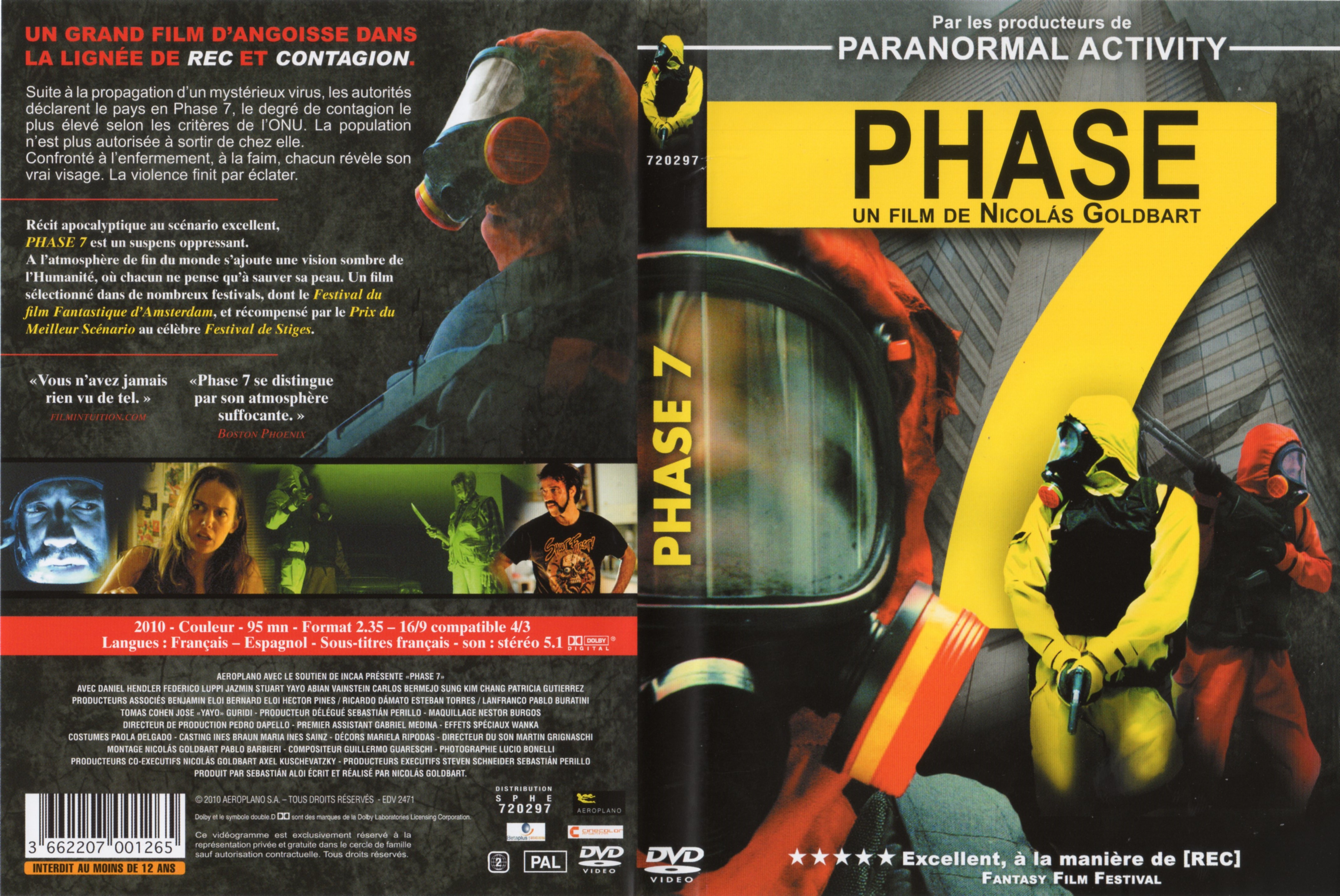 Jaquette DVD Phase 7