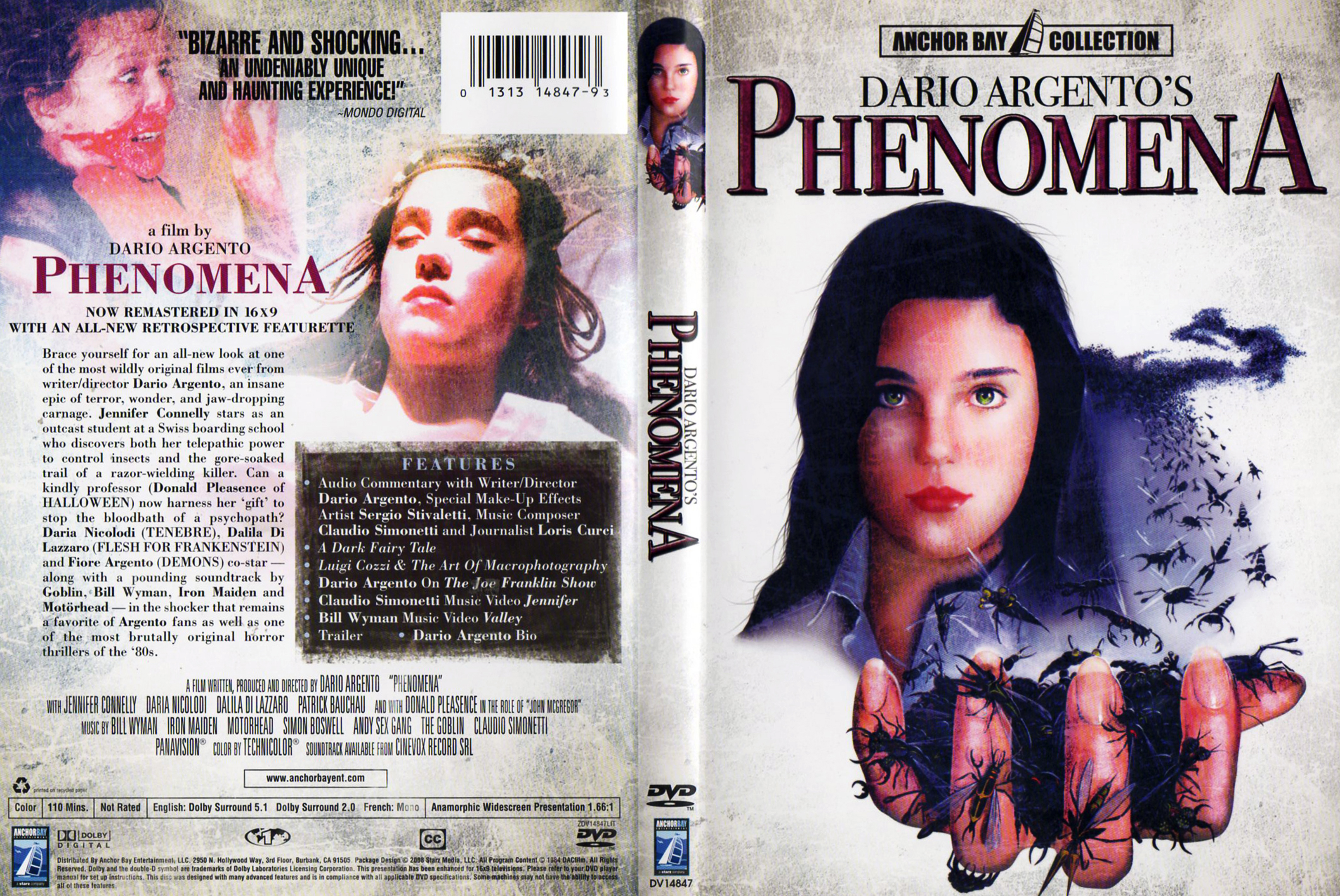 Jaquette DVD Phenomena Zone 1