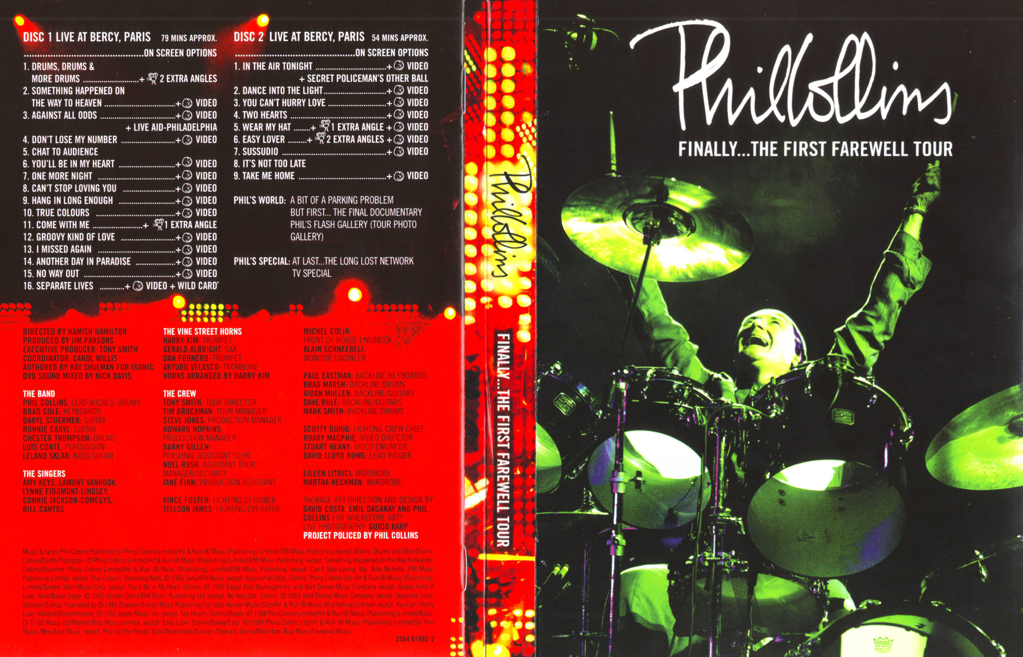 Jaquette DVD Phil Collins Finally The First Farewell Tour v2