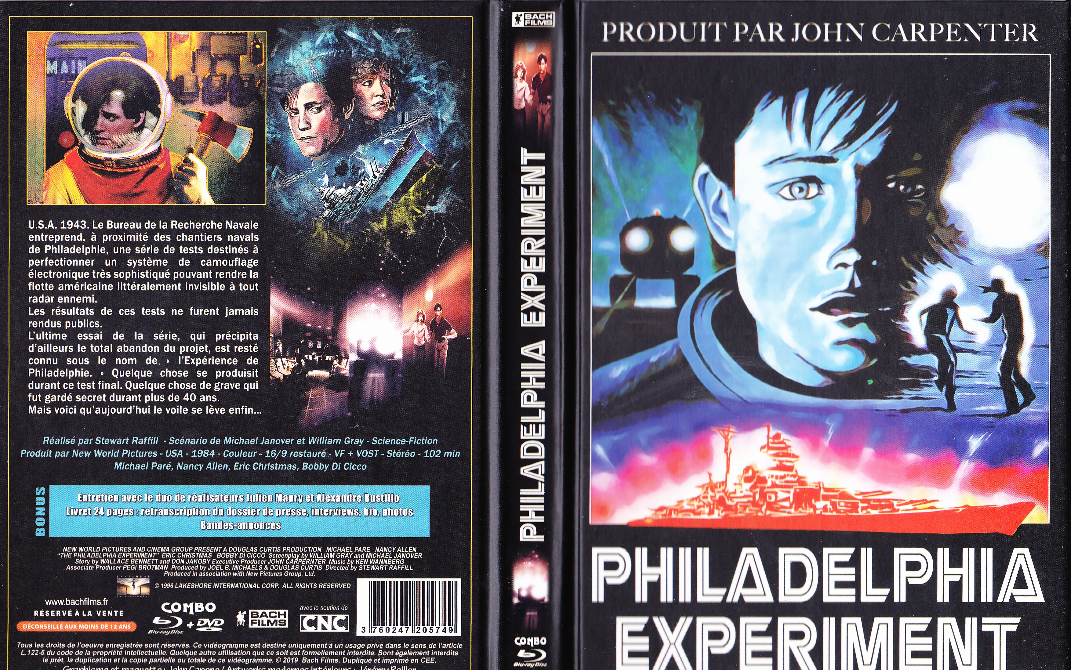 Jaquette DVD Philadelphia experiment (BLU-RAY)