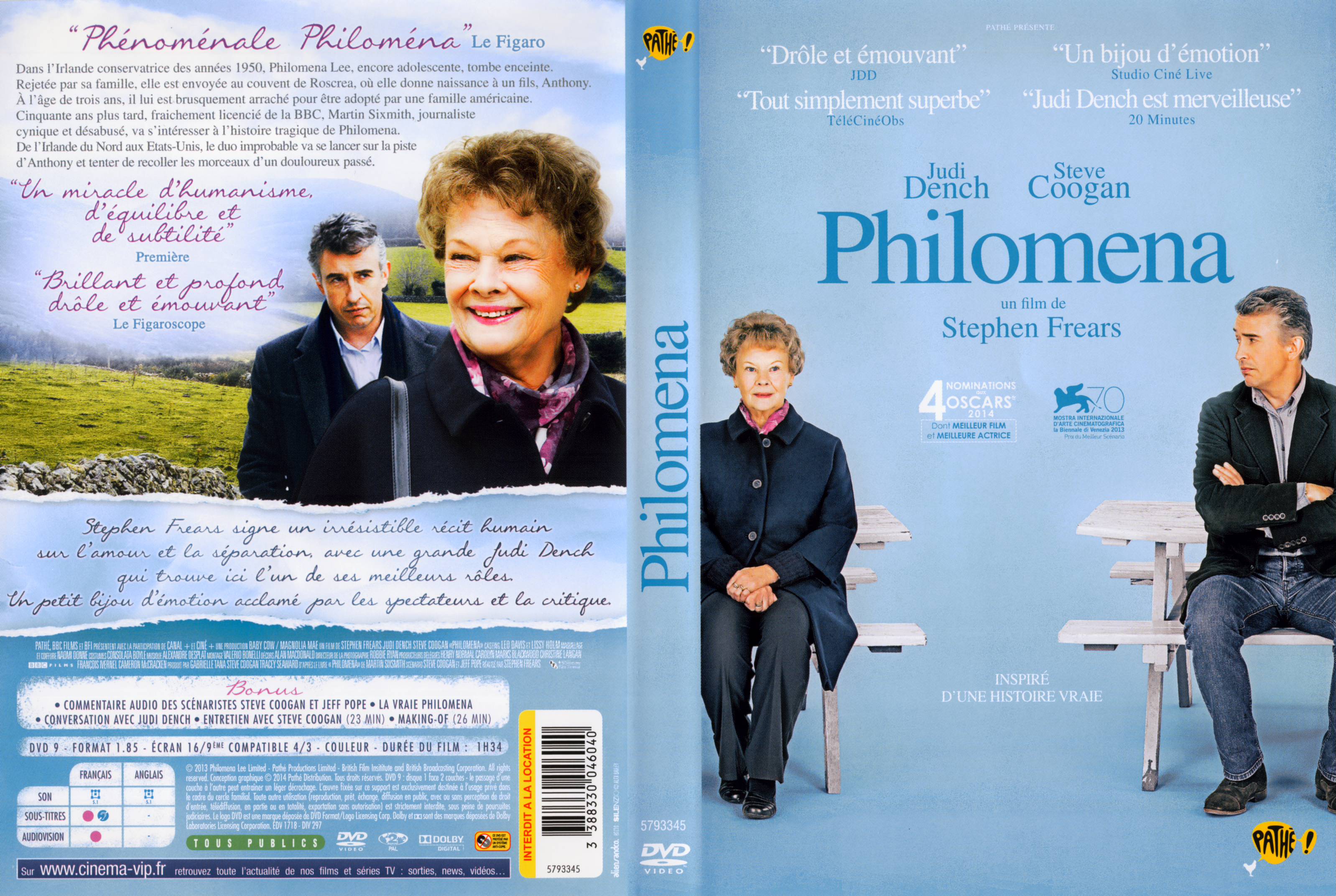 Jaquette DVD Philomena