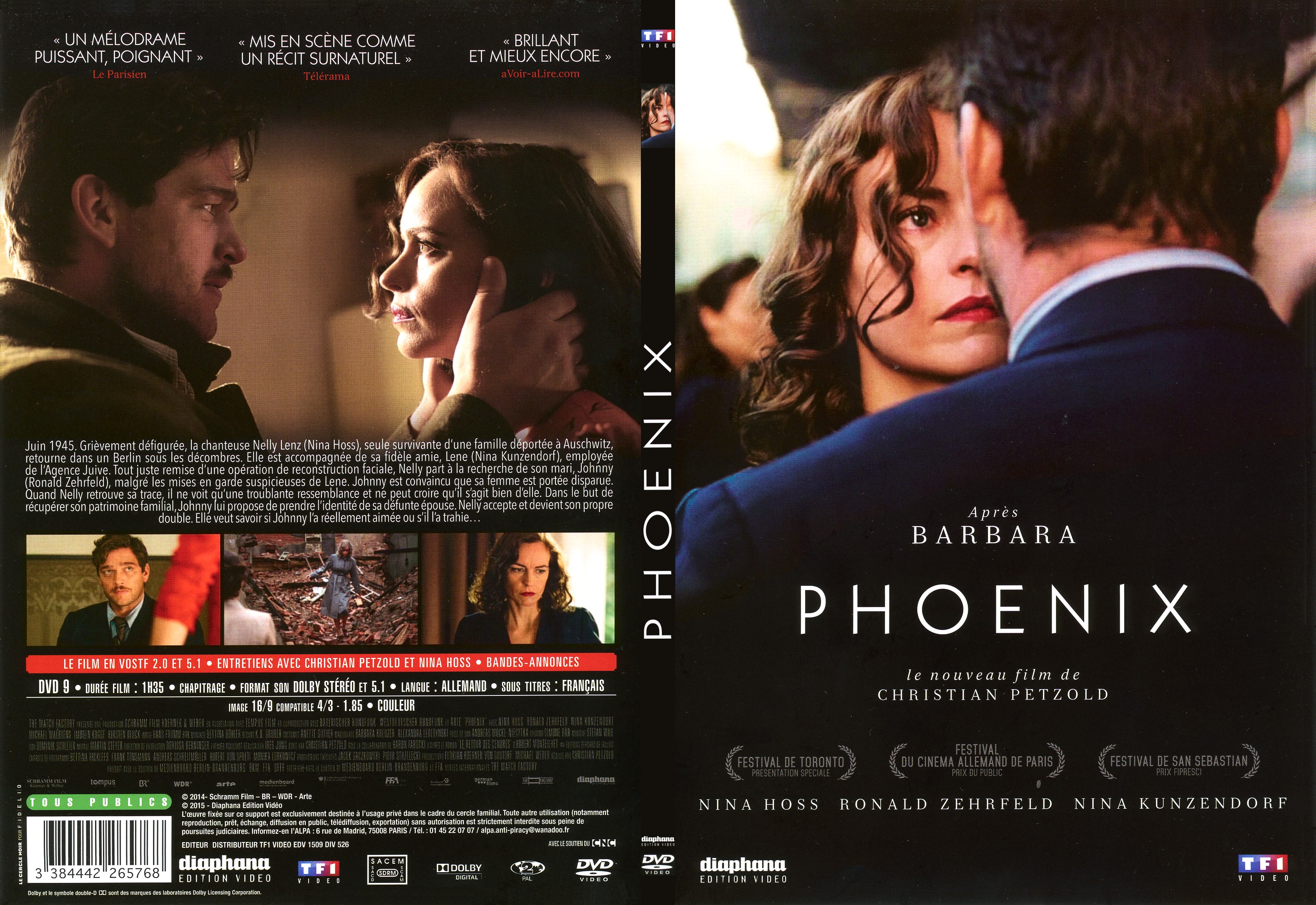Jaquette DVD Phoenix - SLIM