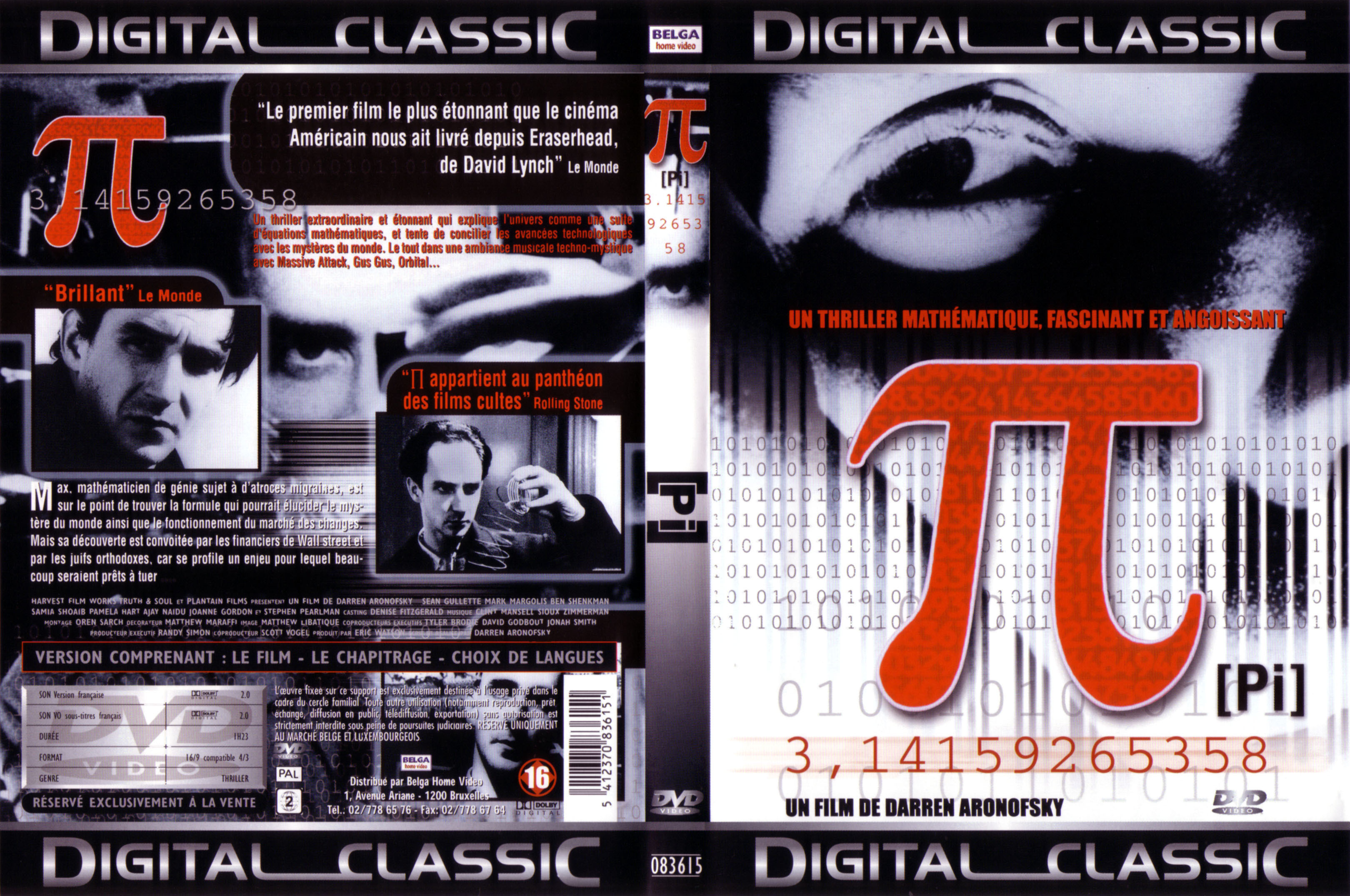 Jaquette DVD Pi v2