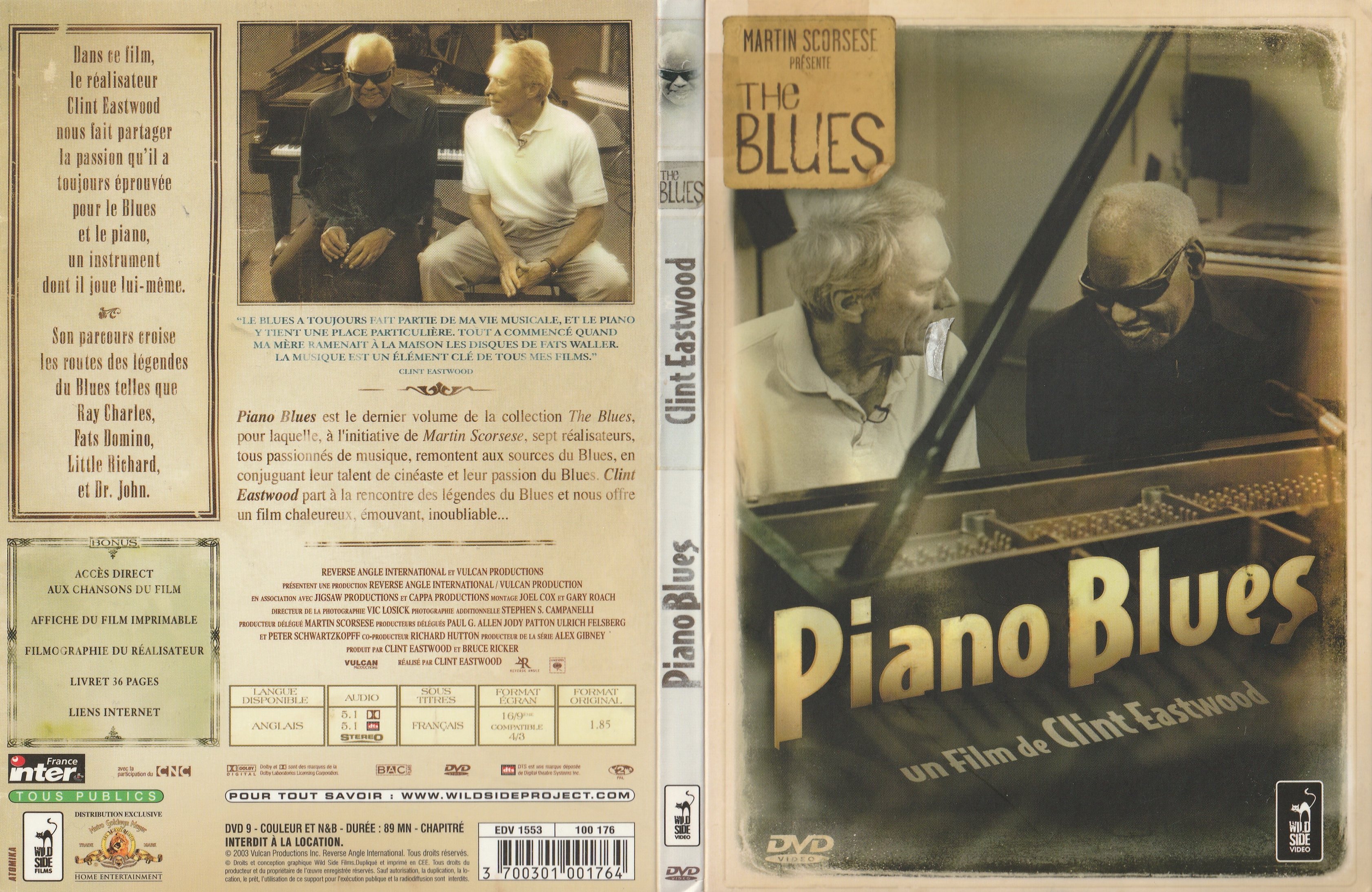 Jaquette DVD Piano blues