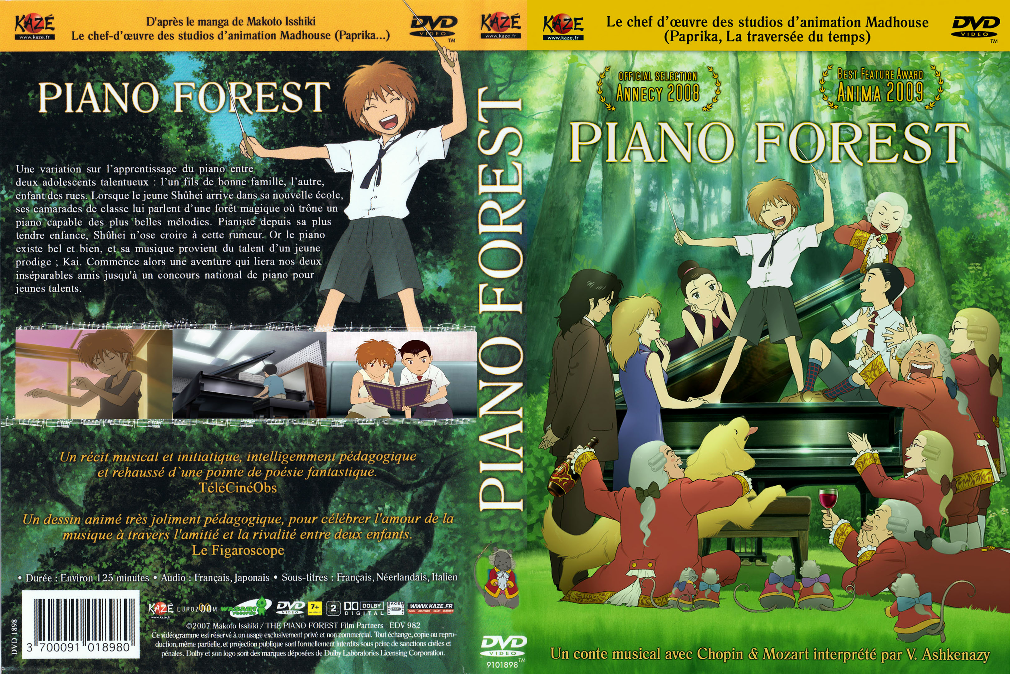 Jaquette DVD Piano forest