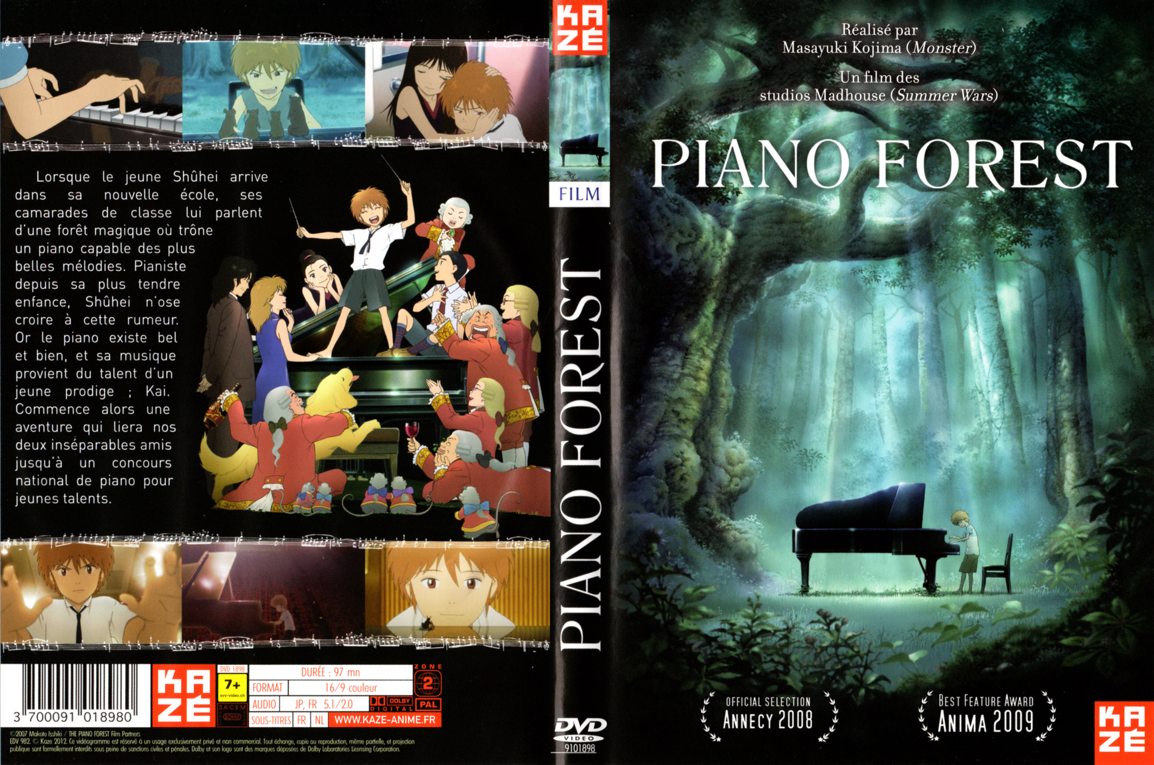 Jaquette DVD Piano forest v2